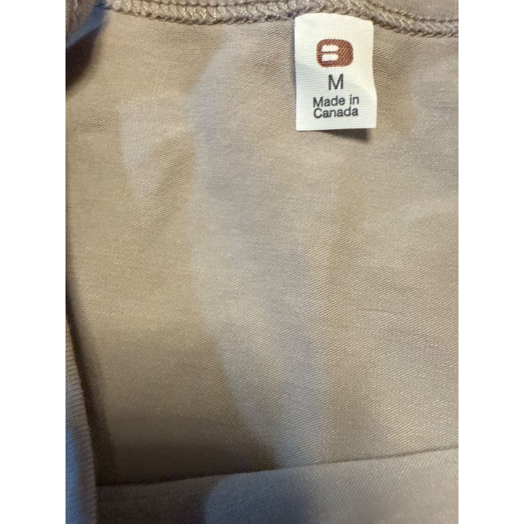 Other Womens Ash Gray Camisole Spaghetti Strap Tank Top M Cotton/S Size M / US 6-8 / IT 42-44 - 2 Thumbnail