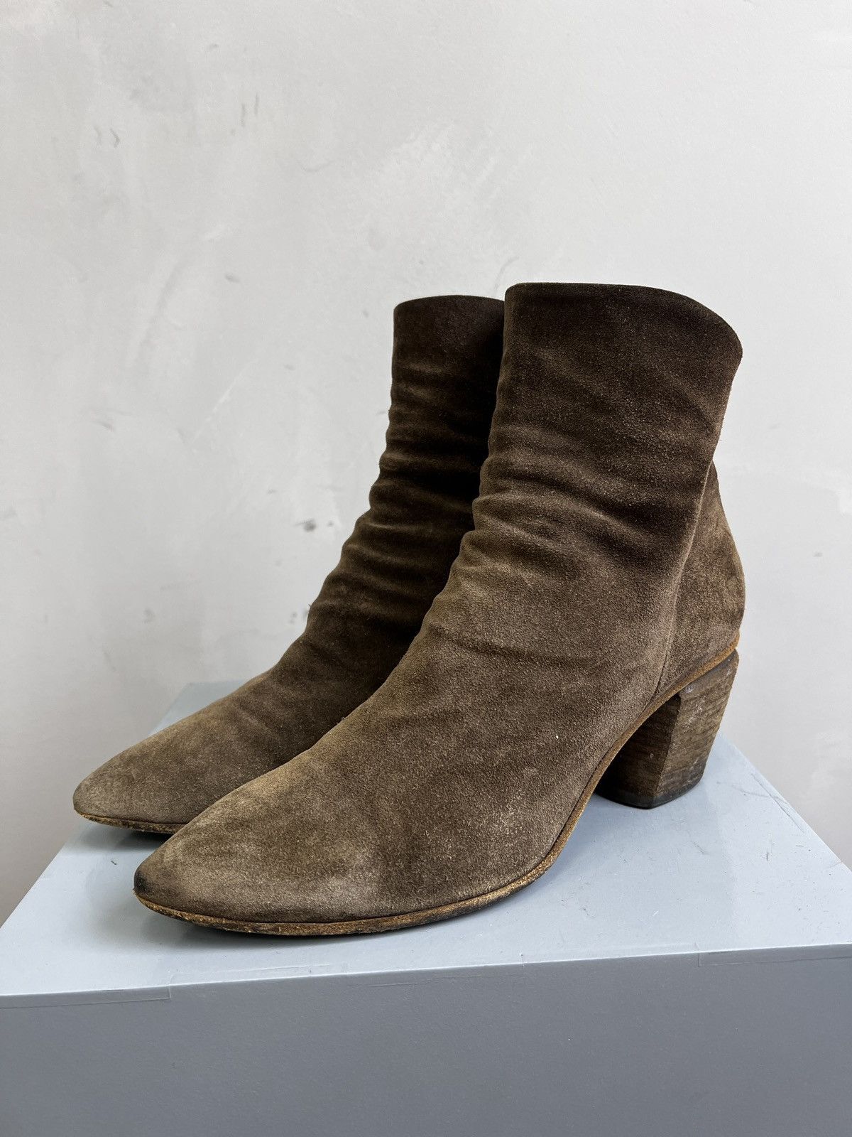 Other Suede leather OFFICEINE CREATIVE AVANT GARDE BOOTS HEEL Size US 9 / IT 39 - 1 Thumbnail