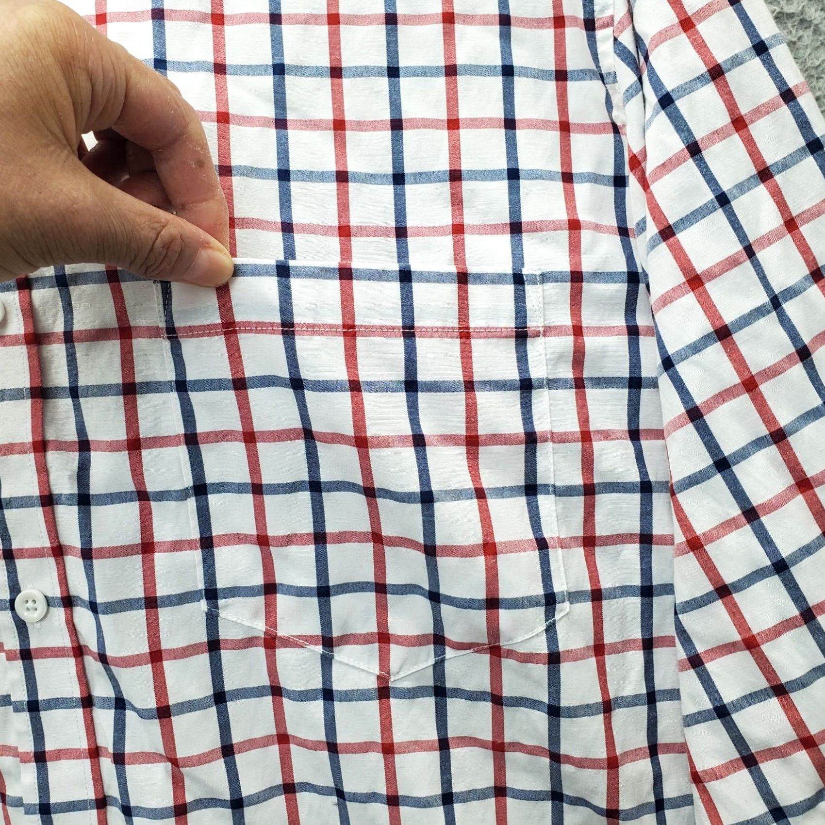 Vintage Classic Collection Shirt Mens XL Multi Checkered Regular Button-Up Collared Shirt Size US XL / EU 56 / 4 - 2 Thumbnail
