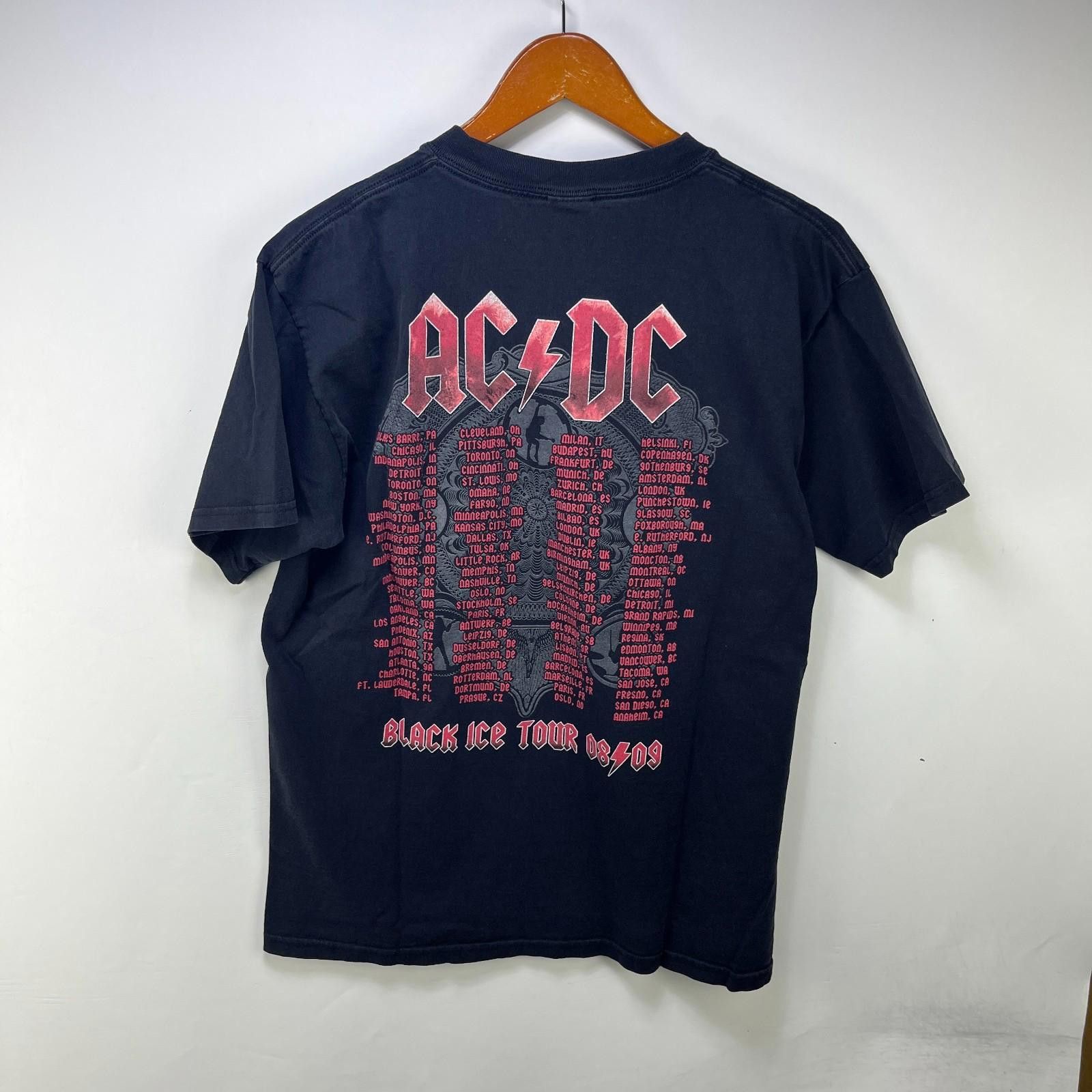 Vintage Vintage ACDC Y2K Tour T Shirt Large Size US L / EU 52-54 / 3 - 4 Thumbnail