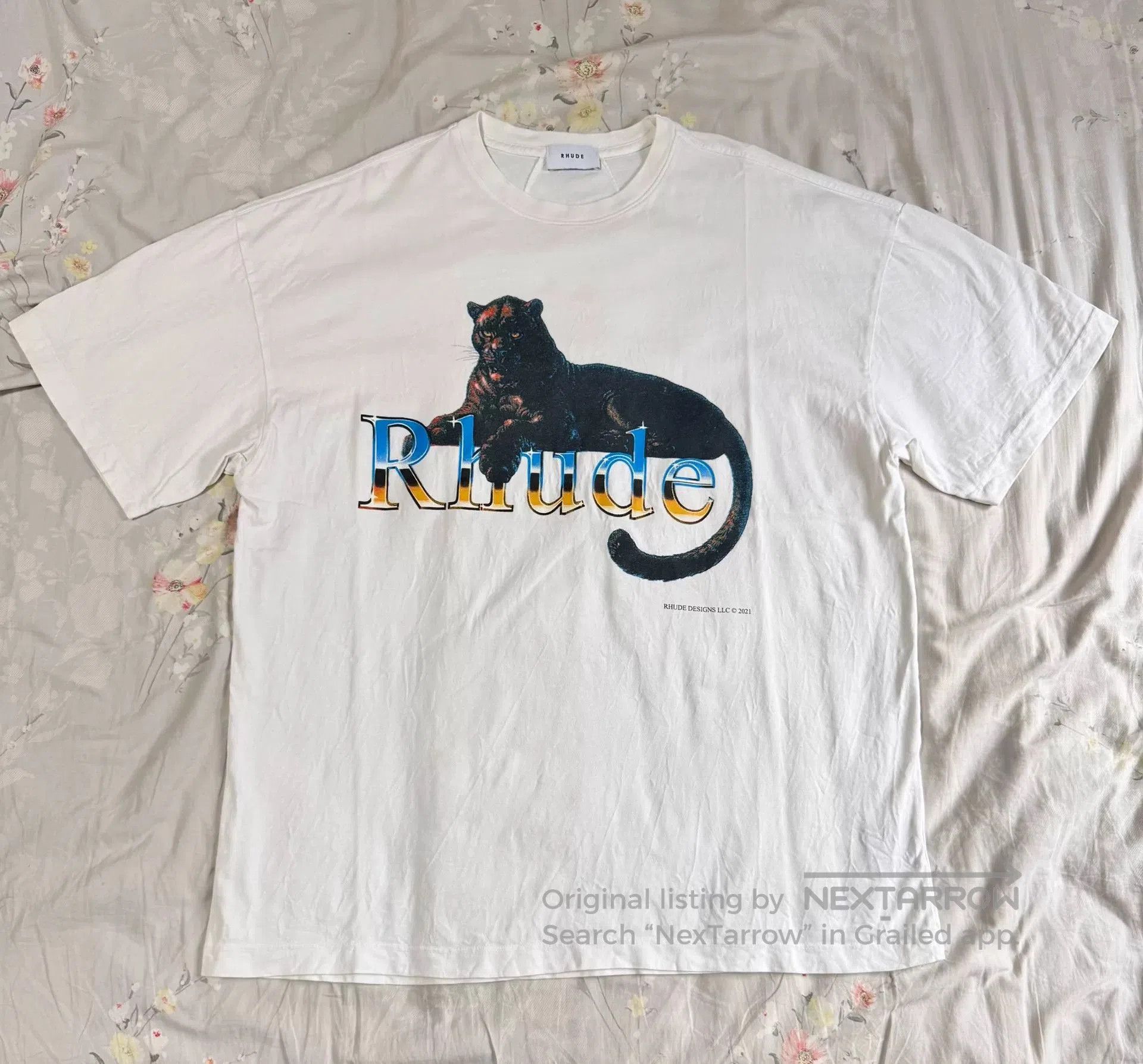 Rhude RHUDE 22SS Crewneck Graphic T. Size US XL / EU 56 / 4 - 1 Thumbnail