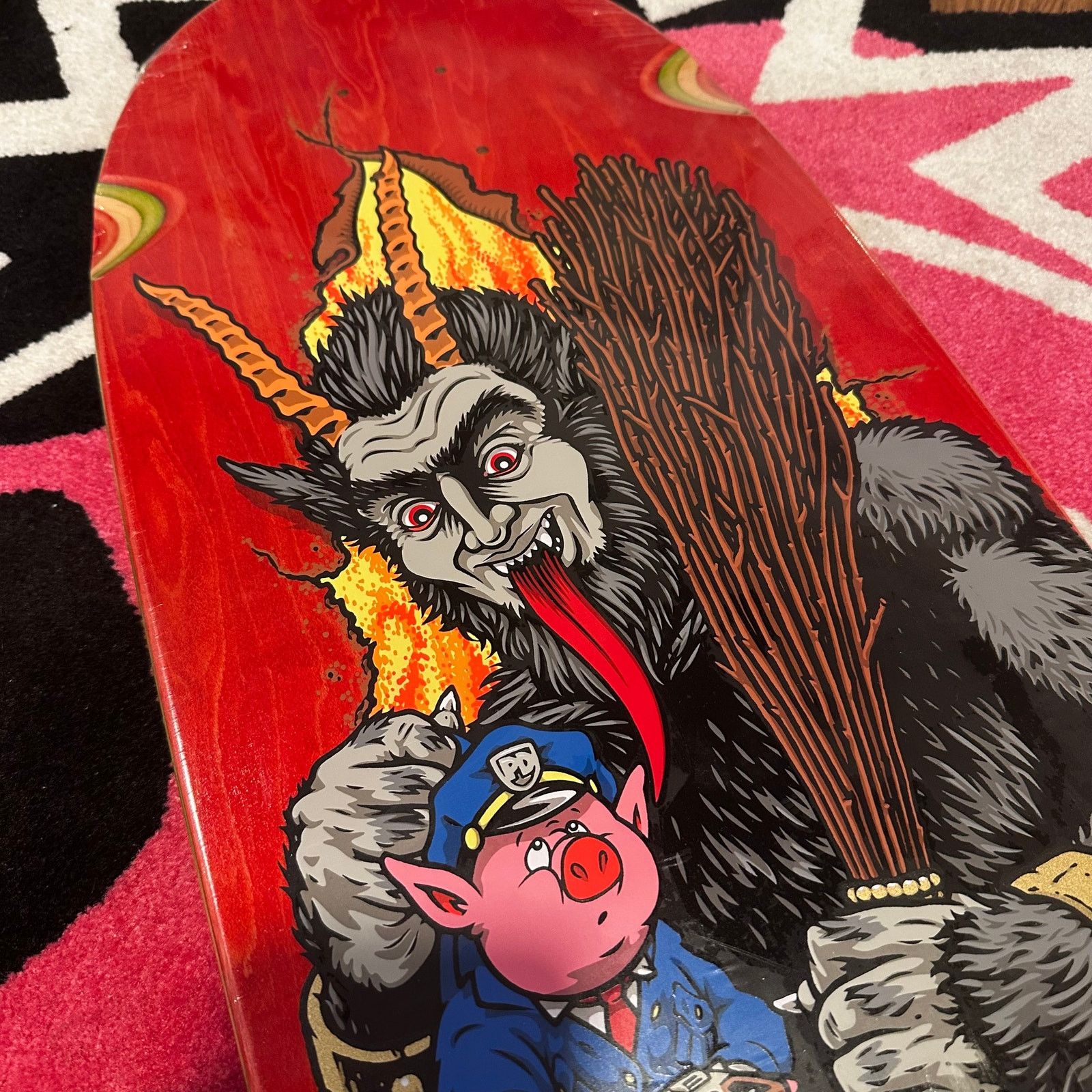 StrangeLove Skateboards StrangeLove Skateboards Krampus Deck –Size 10.5 –Hand Signed Size ONE SIZE - 3 Thumbnail