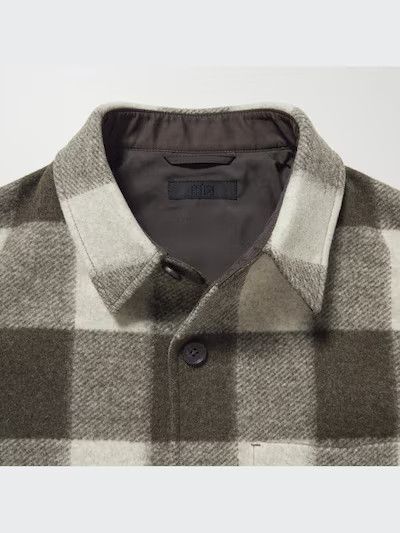 Uniqlo Checked Overshirt Jacket Size US XL / EU 56 / 4 - 2 Thumbnail