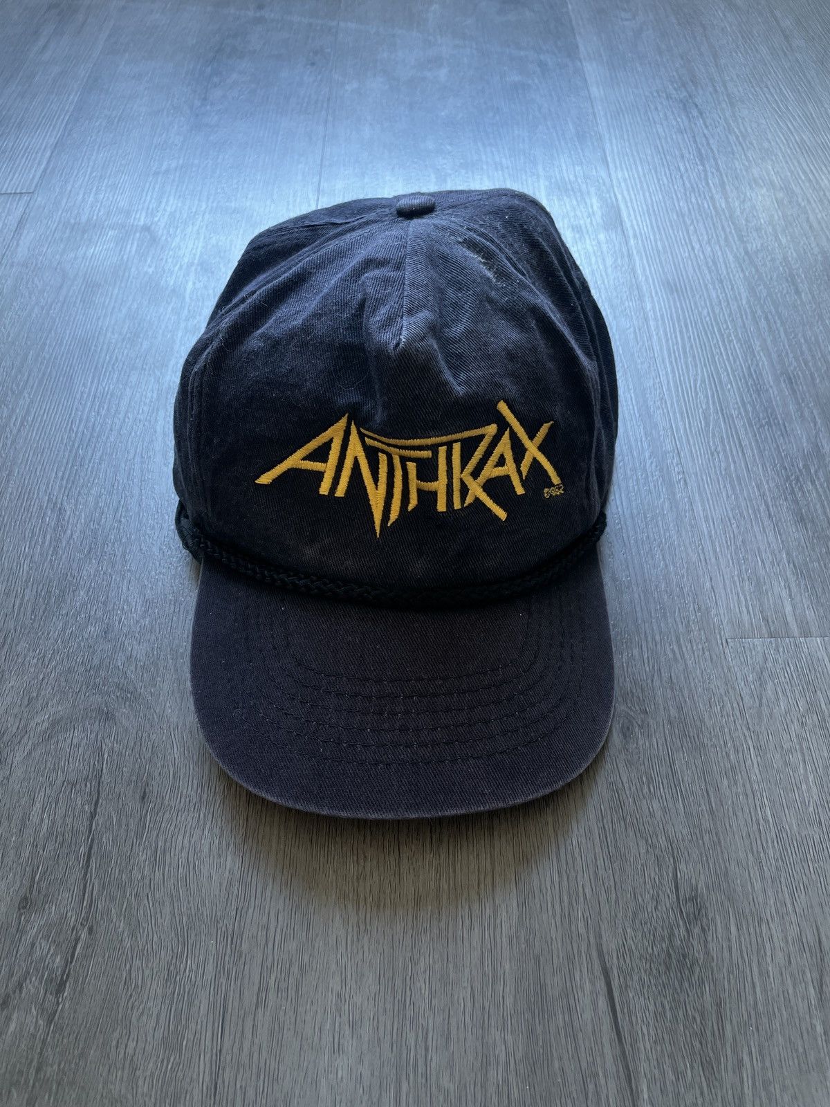 Other Vintage 92’ “Anthrax” Heavy Metal Band Snap Back Hat (Sz.OS) Size ONE SIZE - 1 Thumbnail