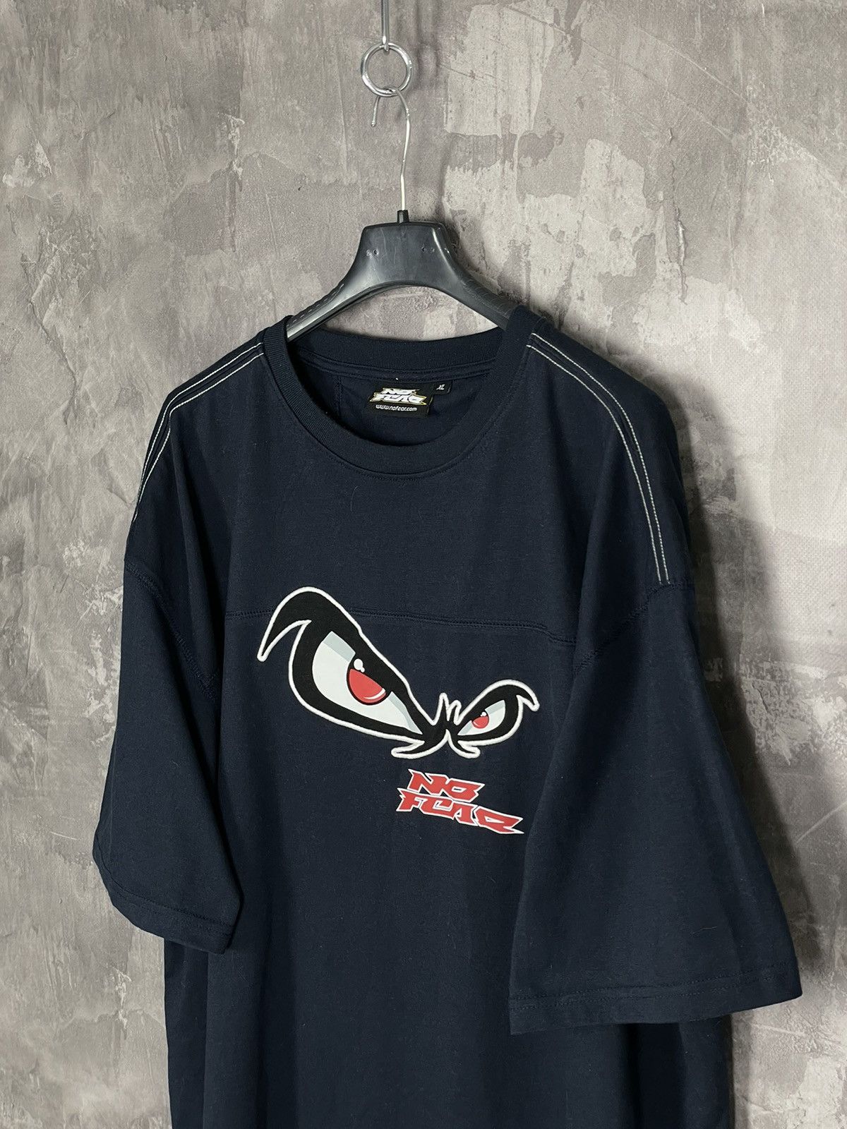 No Fear × Vintage Vintage No Fear Made In USA Short Sleeve Printed T-Shirt Size US XL / EU 56 / 4 - 7 Thumbnail
