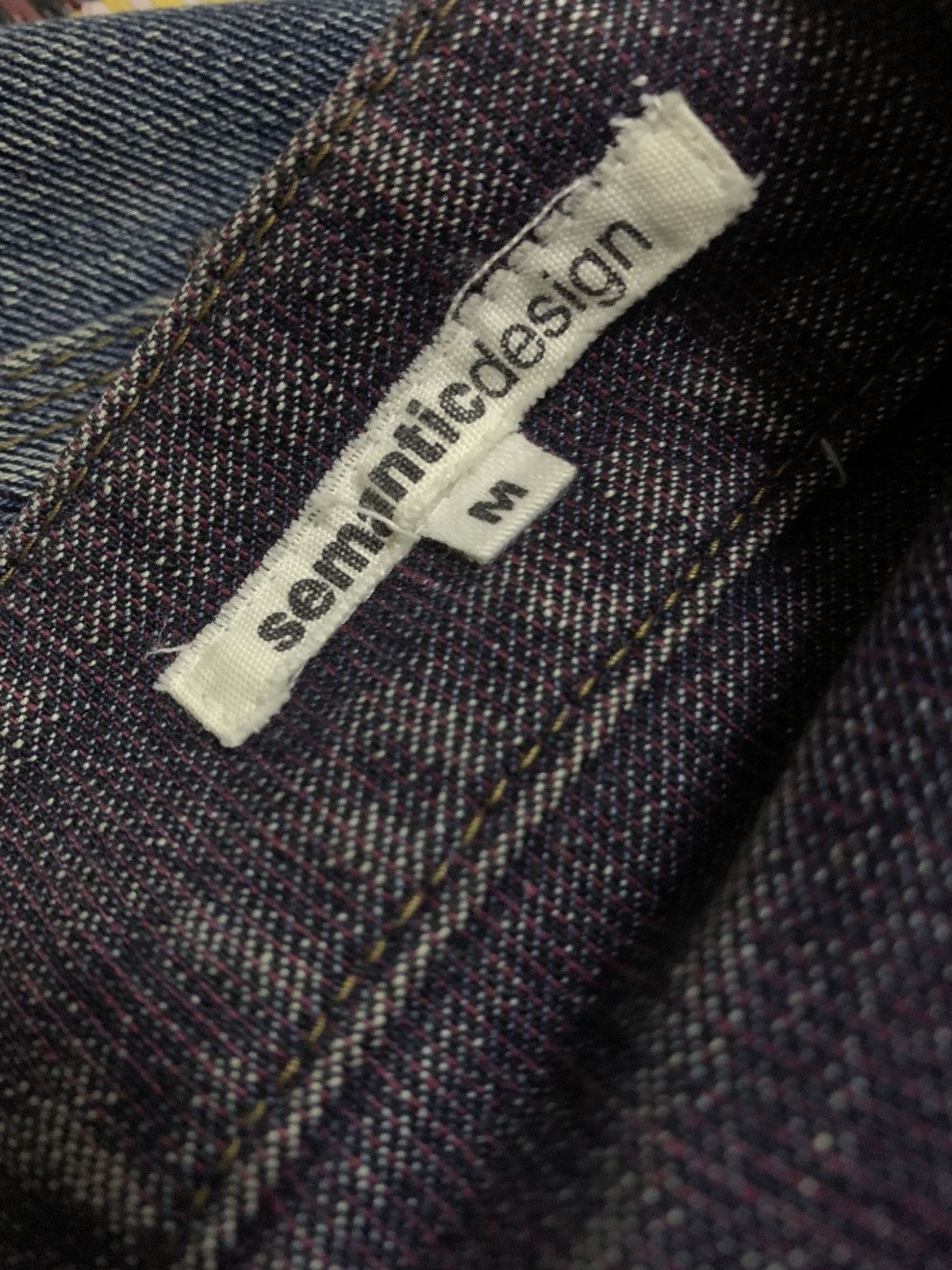 semanticdesign 💥Avant-Garde Flare Semantic design Ripped Denim Pant Size US 32 / EU 48 - 9 Thumbnail