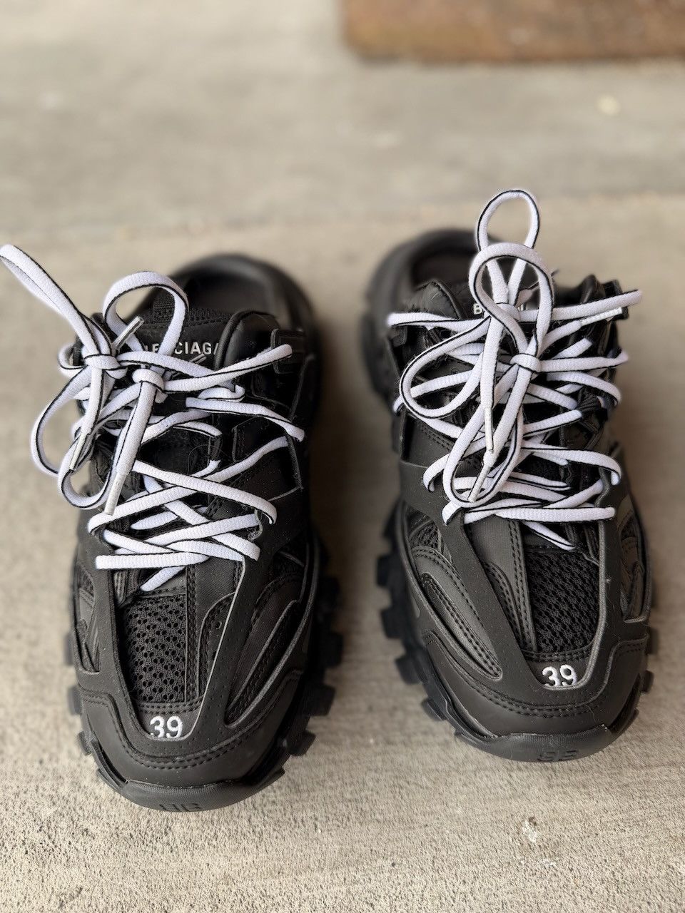 Balenciaga Balenciaga Track Mule Black Backless Track Sneaker Size 39 Size US 8.5 / EU 41-42 - 2 Thumbnail