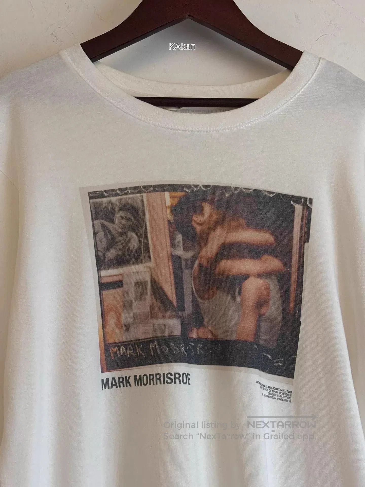 Helmut Lang White Long Sleeve Graphic Print Shirt. Size US S / EU 44-46 / 1 - 2 Thumbnail