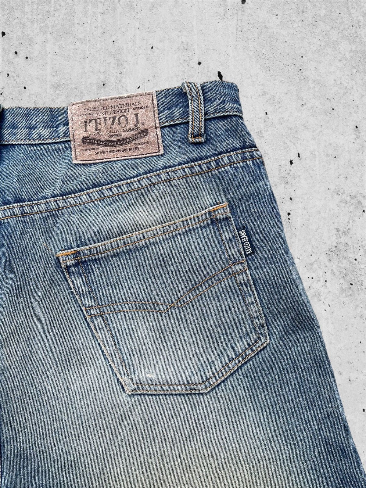 Vintage 🔥 Peizo J Distressed Denim Vintage 34🔥 Size US 34 / EU 50 - 13 Thumbnail