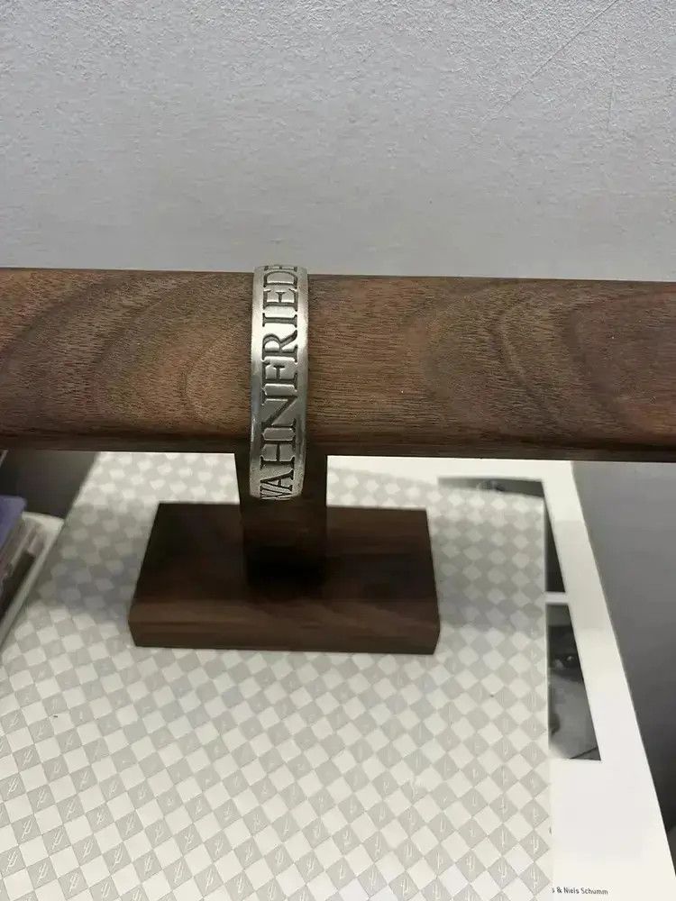 Undercover 🐎 Fuck The Past Fuck The Future Silver Bracelet