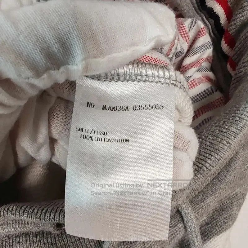 Thom Browne Thom Browne Gray Cotton Casual Pants for Men . Size US 26 / EU 42 - 5 Thumbnail