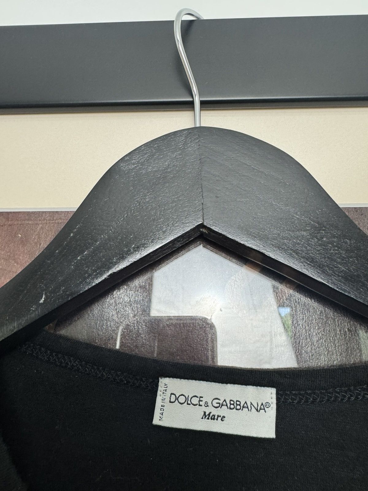 Dolce & Gabbana Dolce & Gabbana D&G Army Pocket Black Designer Longsleeve Size US S / EU 44-46 / 1 - 5 Thumbnail