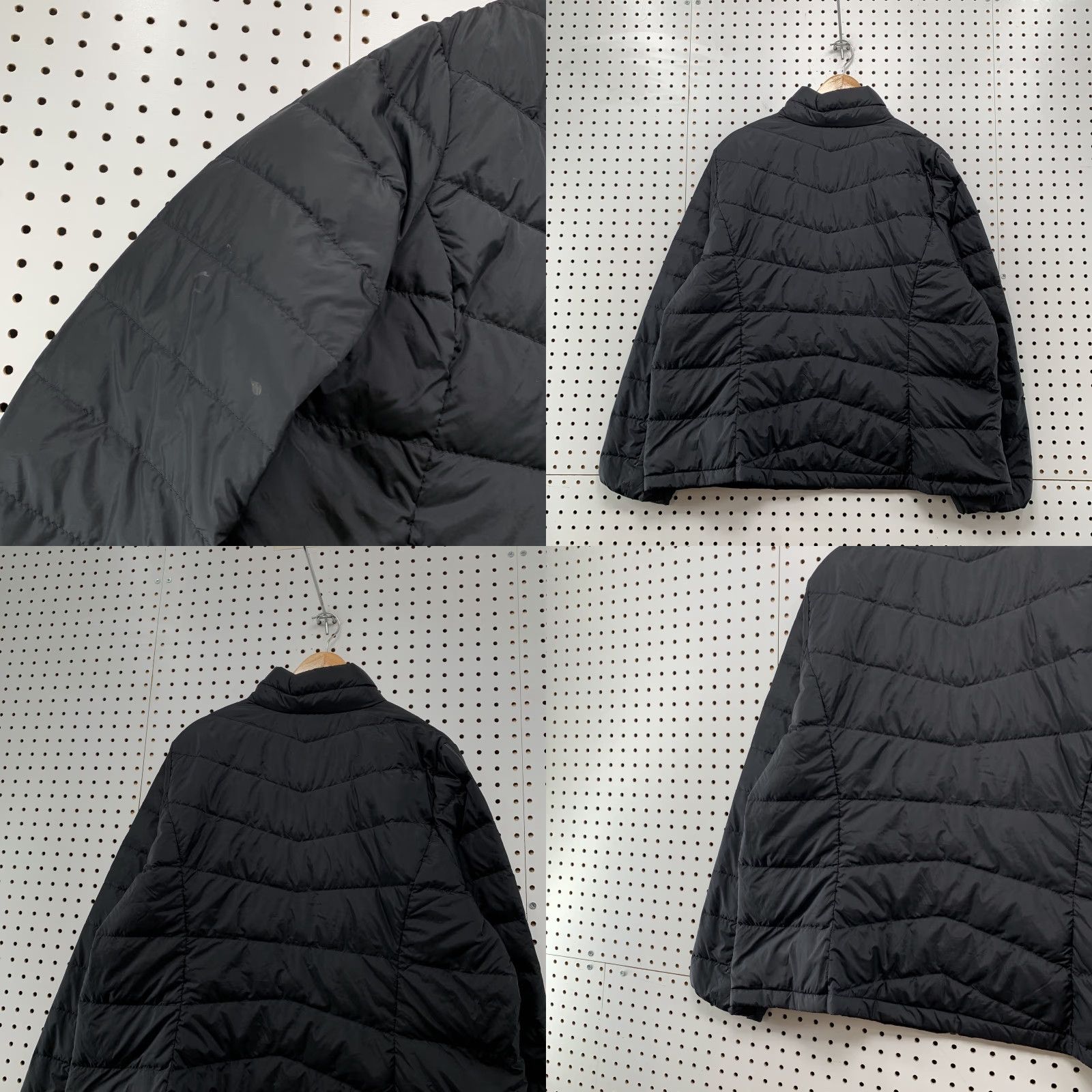 Eddie Bauer VINTAGE Eddie Bauer Womens Down Jacket Black XXL Full Zip Puffer Coat Lightweight Size XXL / US 16-18 / IT 52-54 - 8 Thumbnail