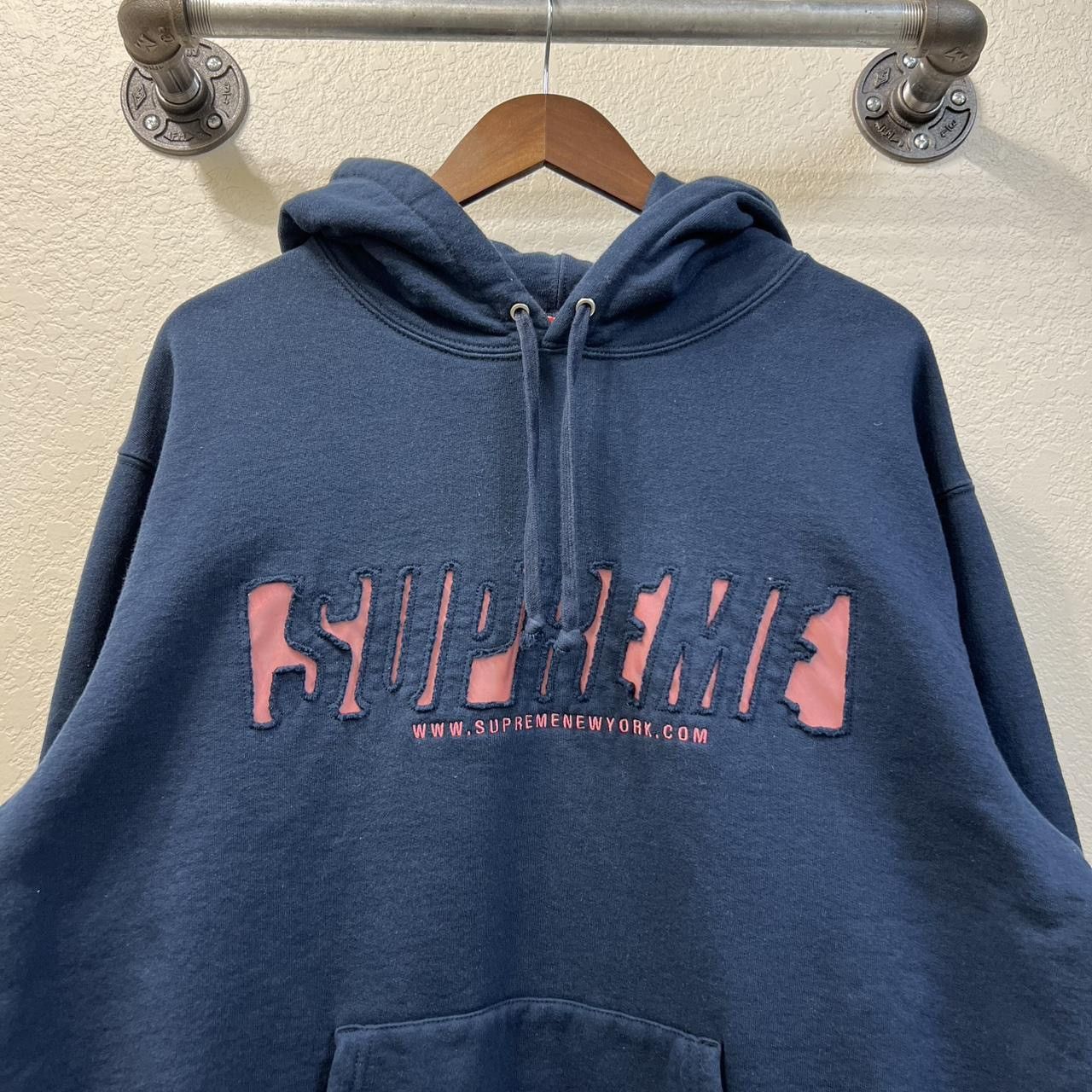 Supreme Supreme reflective logo cutout hoodie logo spell out SS20 Size US L / EU 52-54 / 3 - 2 Thumbnail
