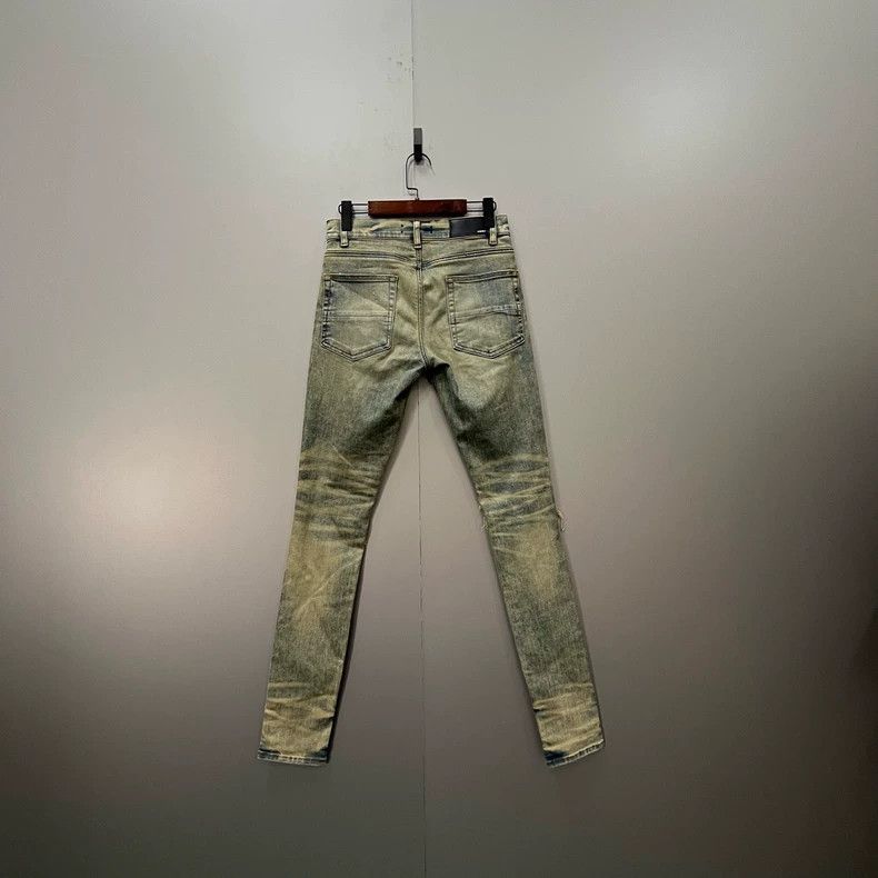 Amiri Amiri Blue washed destruction trousers 2501-Nextarrow Size US 30 / EU 46 - 3 Thumbnail