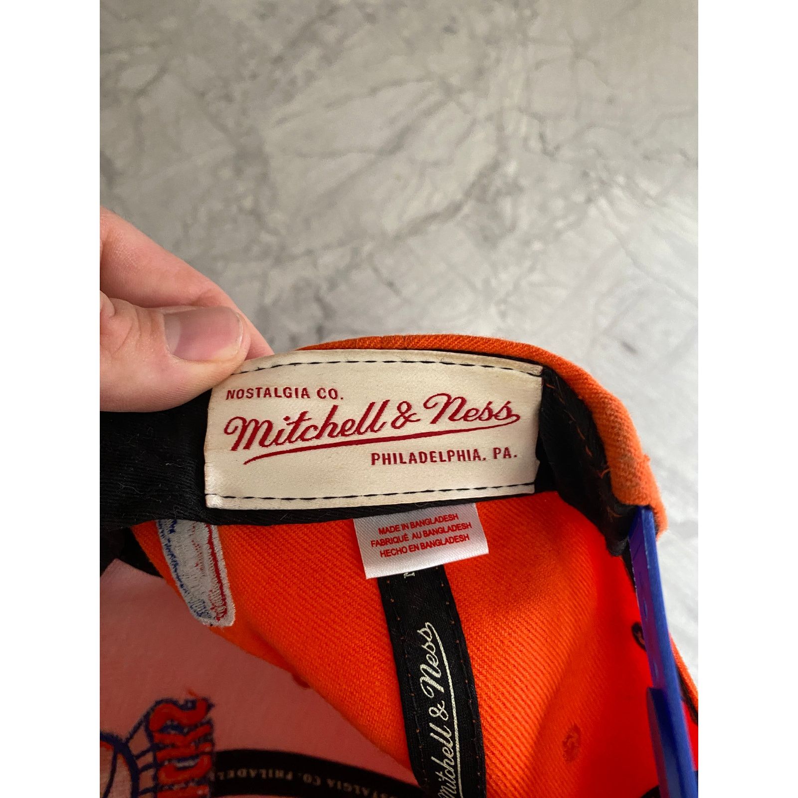 Mitchell & Ness New York Knicks Mitchell & Ness NBA Snapback Hat Size ONE SIZE - 7 Thumbnail