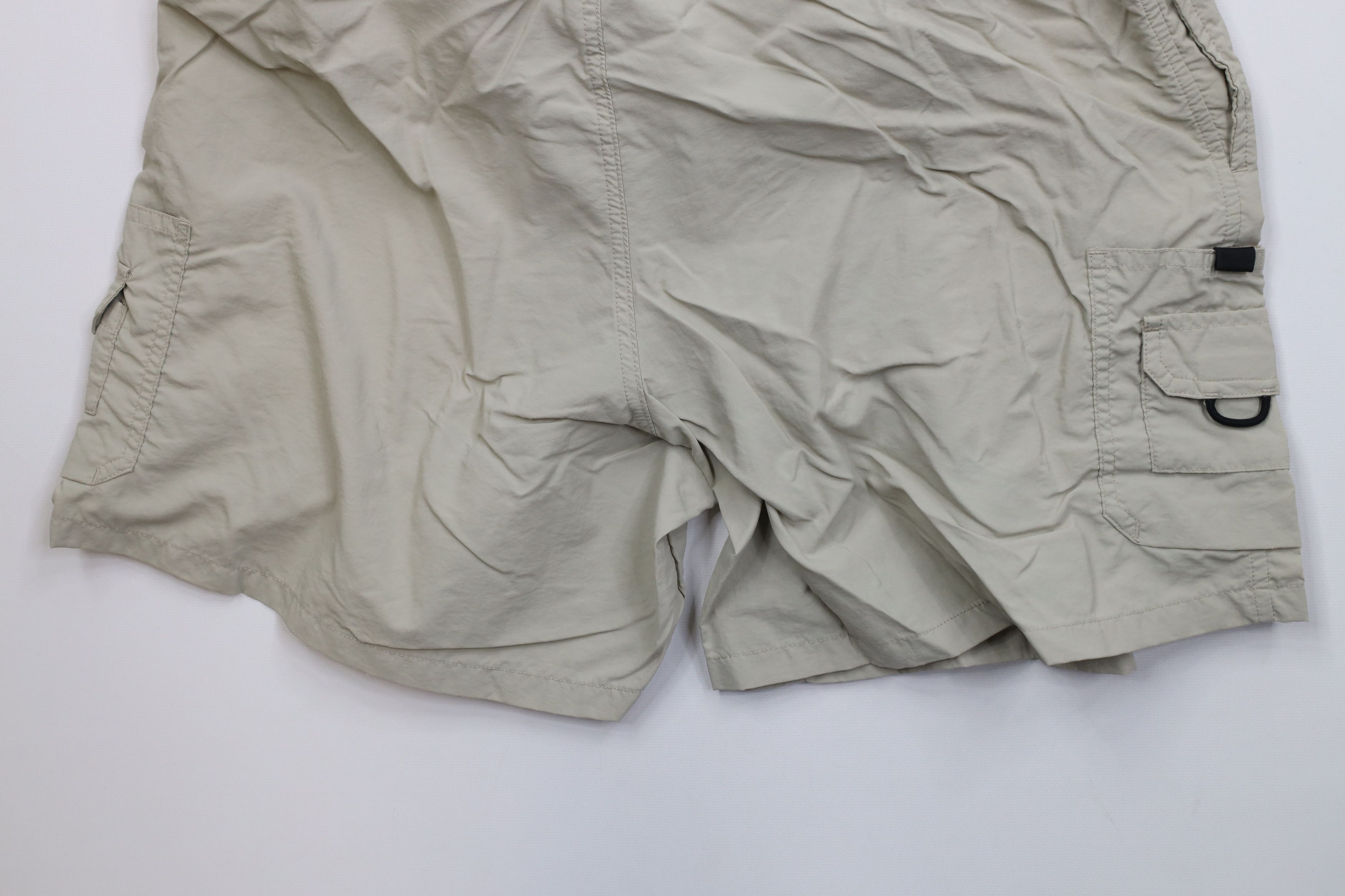 Columbia Vintage 90s Y2K Columbia Above Knee Cargo Shorts Beige Size US 32 / EU 48 - 10 Thumbnail