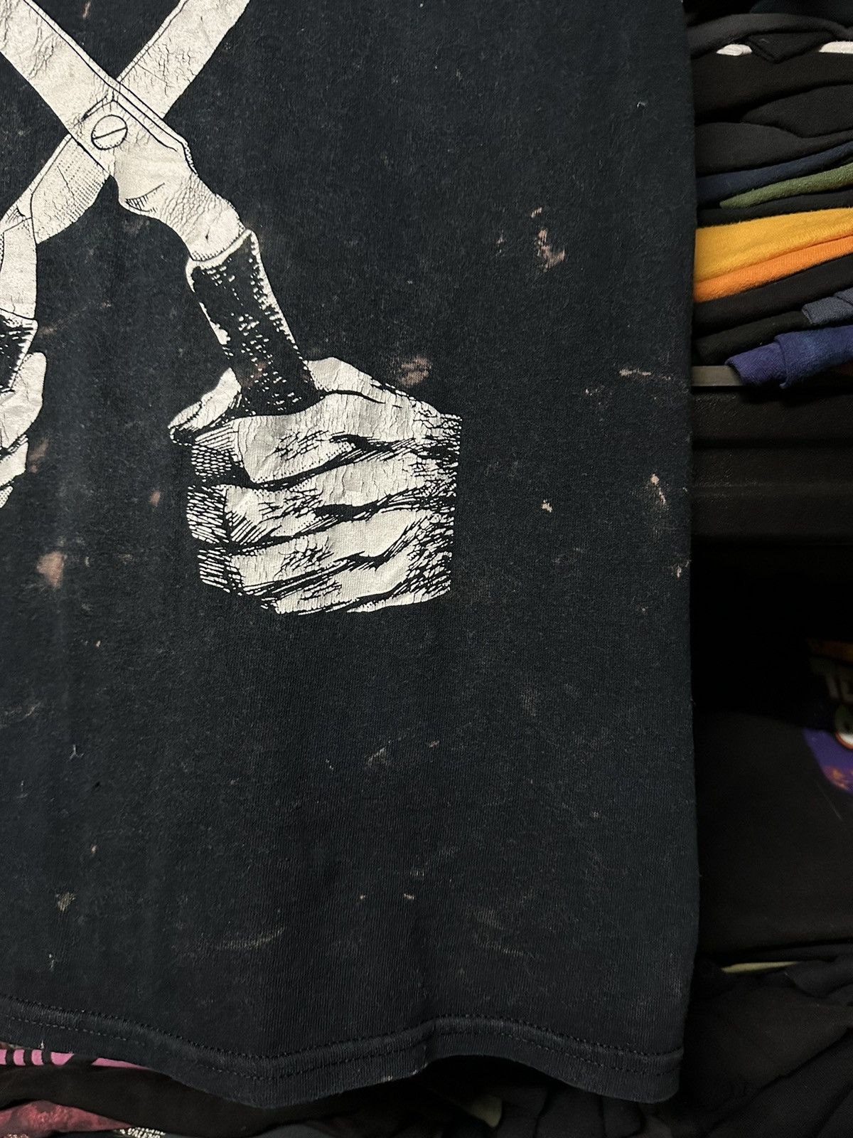 Band Tees Vintage Black Flag Promo Distressed Tee Size US S / EU 44-46 / 1 - 5 Thumbnail