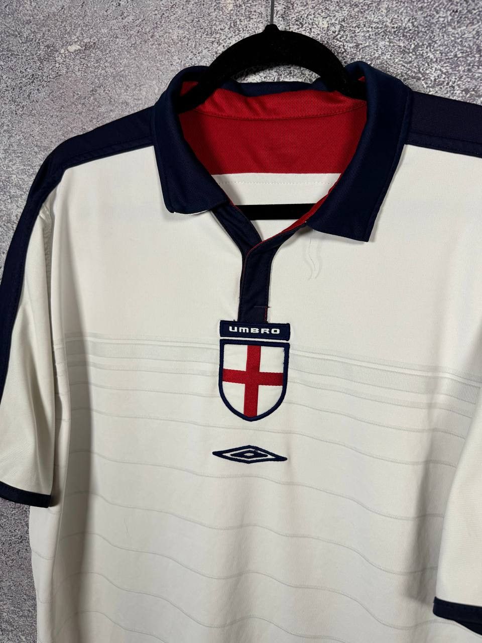 Umbro England National Team 2003 Umbro Soccer Jersey Large Size US L / EU 52-54 / 3 - 7 Thumbnail