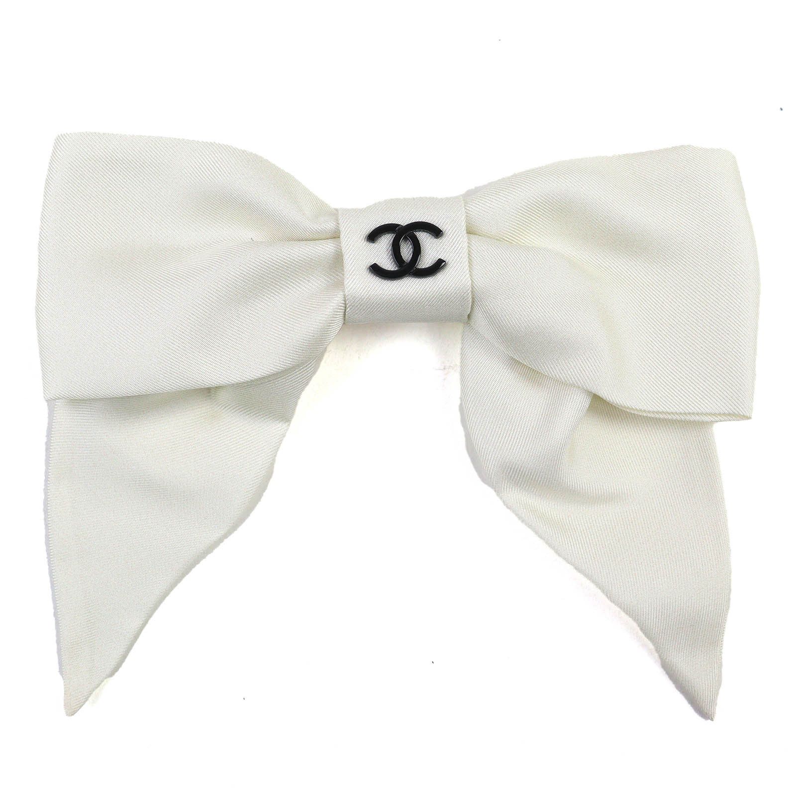 Chanel Chanel Chanel COCO Mark Ribbon Barrette Silk Hair Accessory Others Other DUTY FREE for USA Size ONE SIZE - 1 Thumbnail