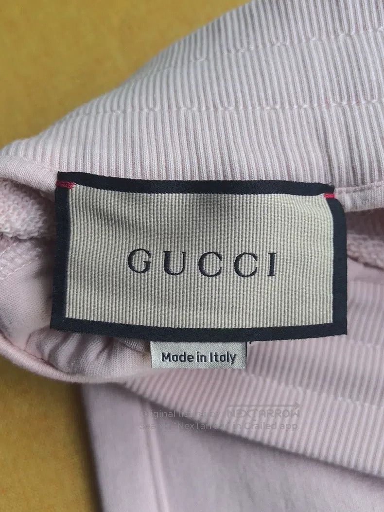 Gucci Gucci SizeXXS Double-ring buckle Logo embroidered drawstrin Size 42" / US 20 - 3 Thumbnail