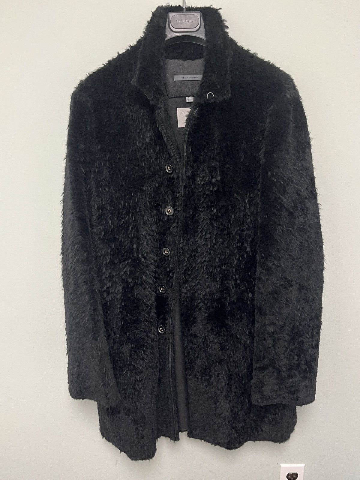 John Varvatos Shaggy Shearling Coat. 48 Size US M / EU 48-50 / 2 - 8 Thumbnail
