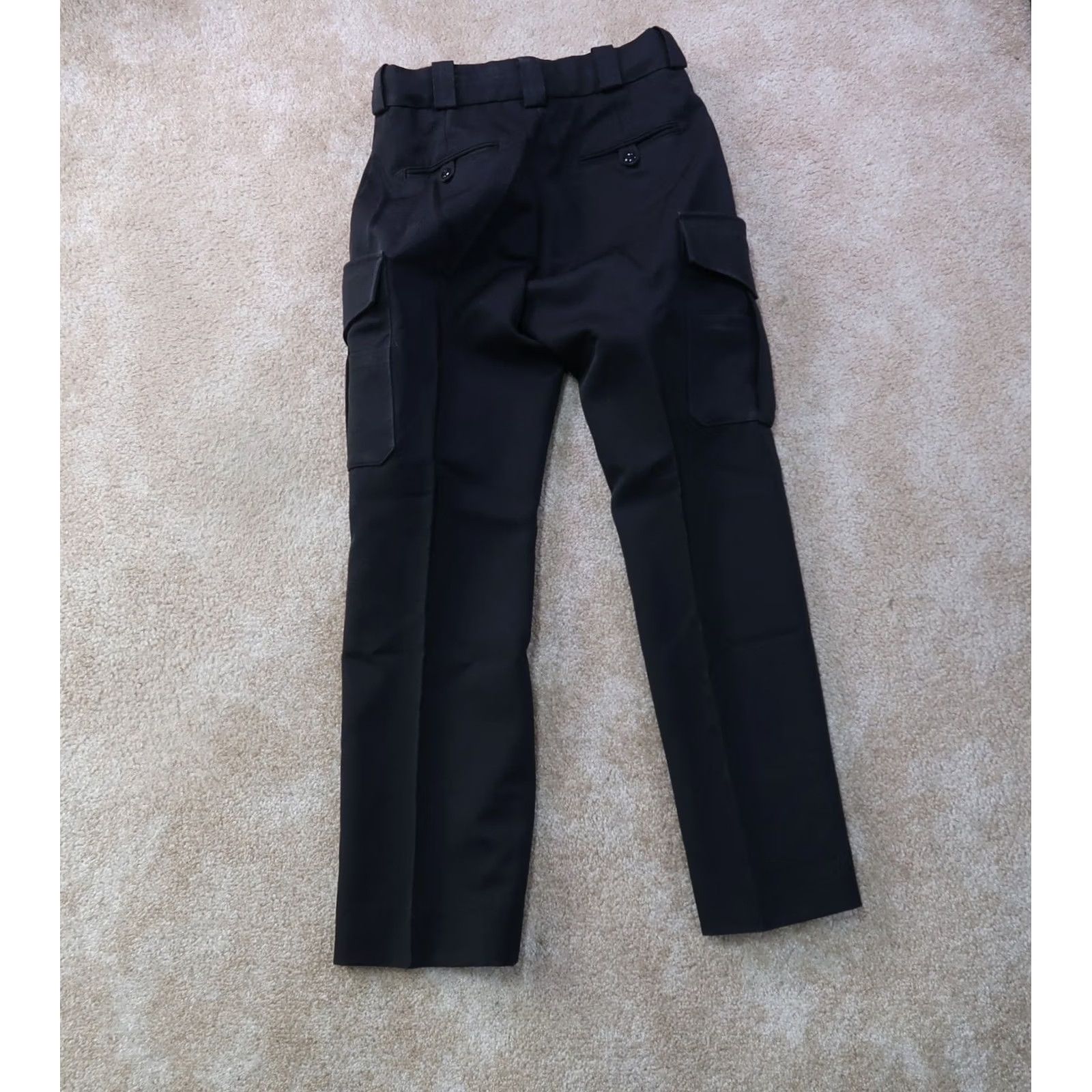Vintage VINTAGE Blauer Cargo Pants Womens 4 Black Straight leg Cargo Pants tactical police Size 27" / US 4 / IT 40 - 7 Thumbnail
