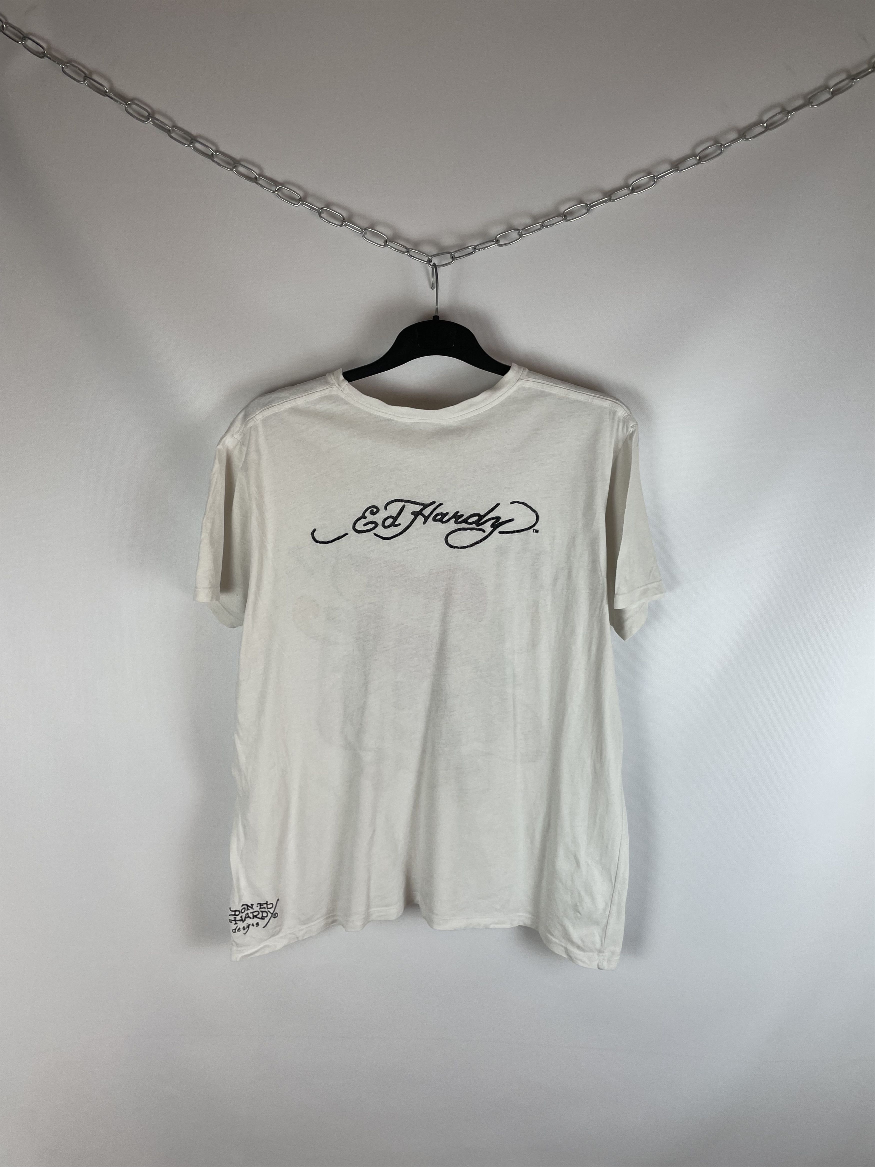 Ed Hardy Vintage Y2K Ed Hardy Tee Size US XL / EU 56 / 4 - 7 Thumbnail