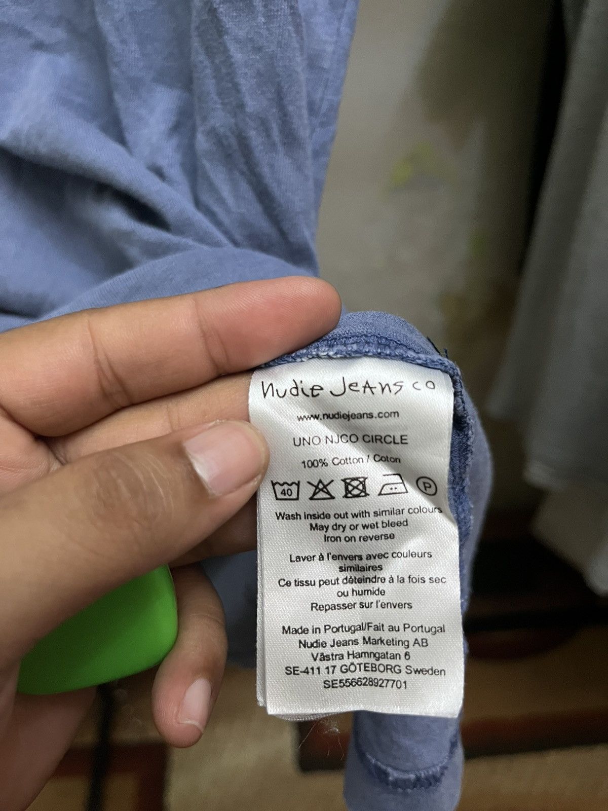 Designer × Nudie Jeans RARE Nudie Jeans T-Shirt Size US XL / EU 56 / 4 - 5 Thumbnail