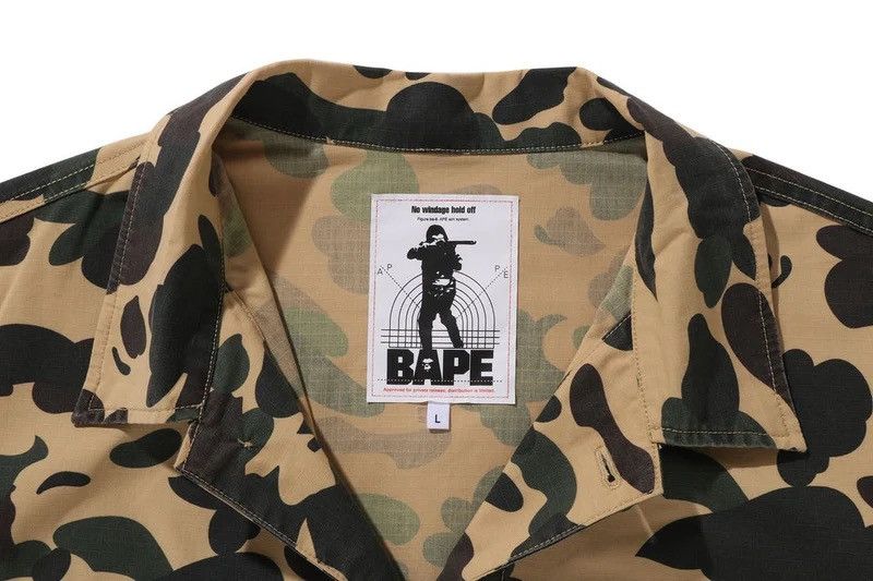 Bape Bape Camo LS Shirt Size ONE SIZE - 5 Thumbnail