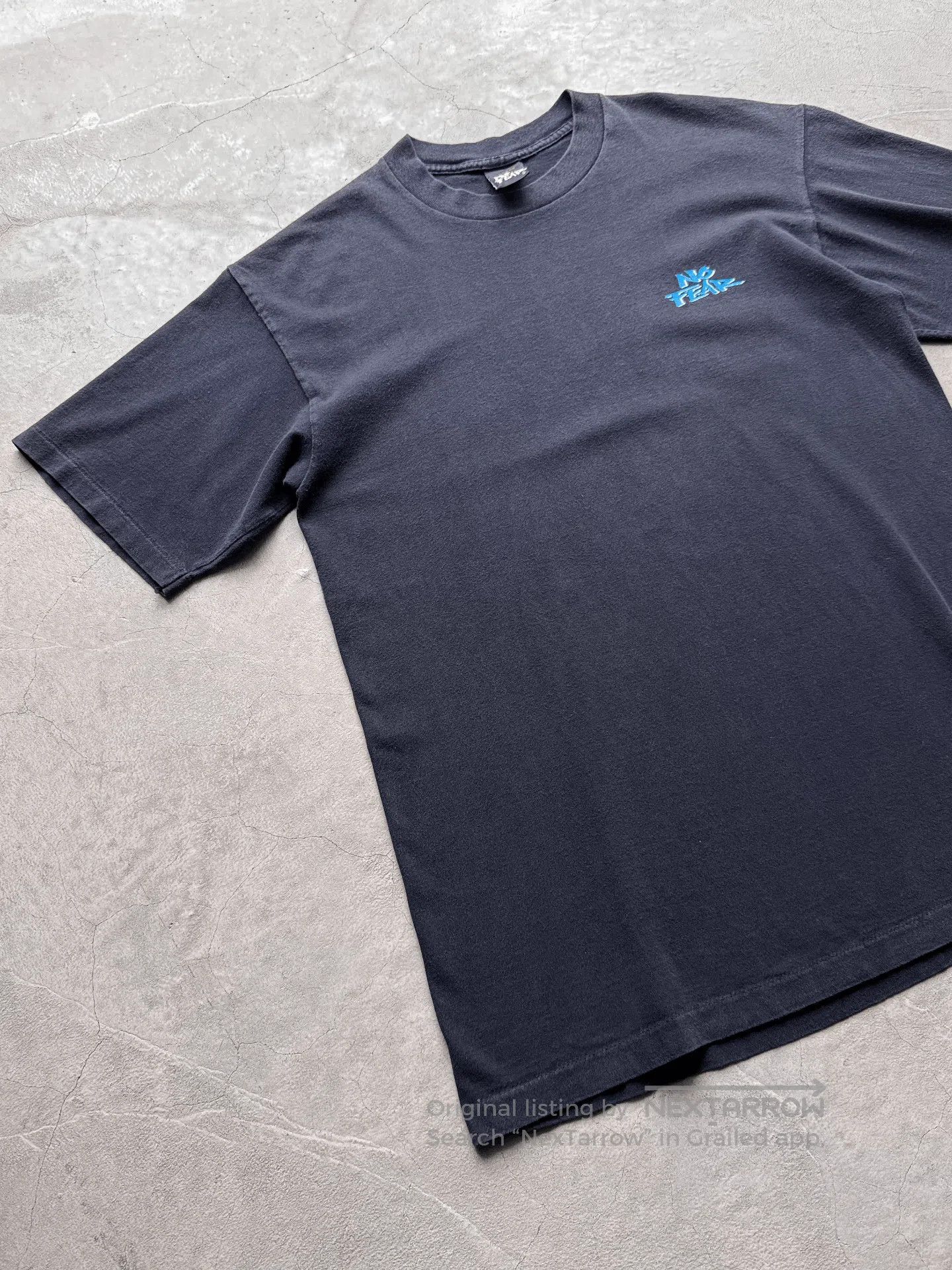 Vintage Vintage 90s Nofear Opium Graphic Tee. Size US L / EU 52-54 / 3 - 2 Thumbnail