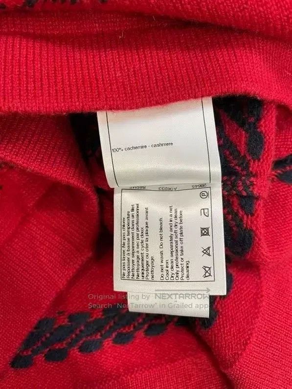 Chanel Chanel One-shoulder cashmere knitted sweater Size XXS / US 00 / IT 34 - 6 Thumbnail