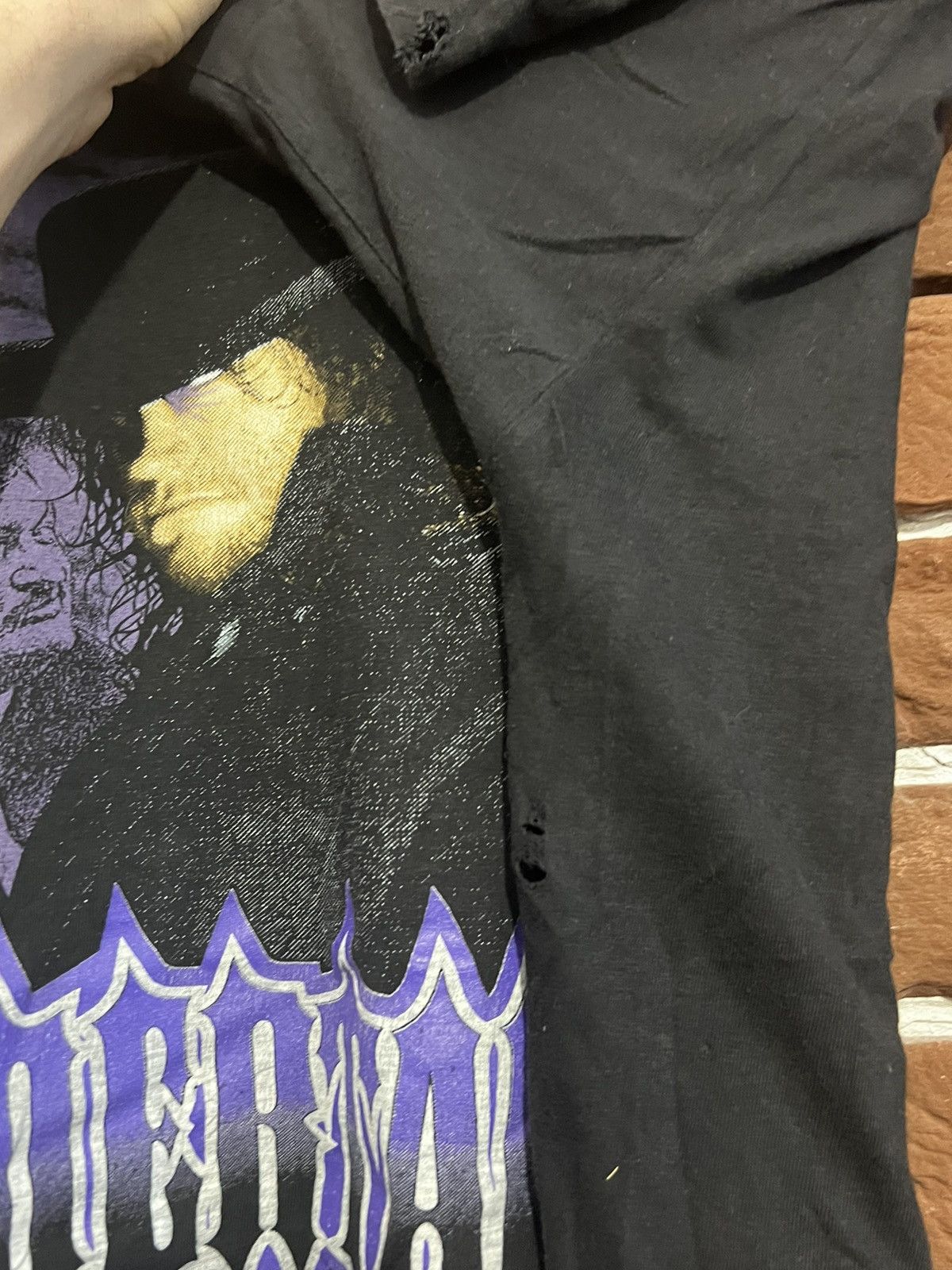 Vintage Vintage Undertaker t shirt 1992 WWF 90s WWE wrestling L Size US L / EU 52-54 / 3 - 9 Thumbnail