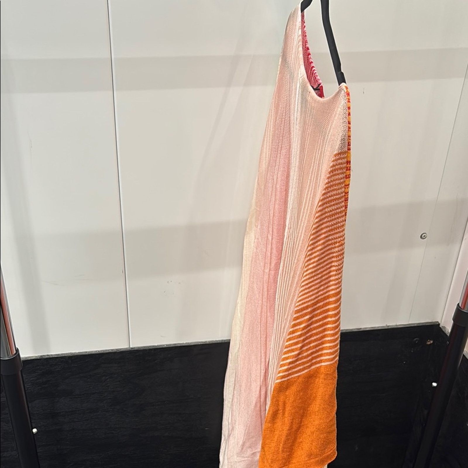 Missoni NWT Missoni Orange Pink Short Sleeve Pleated Blouse One Size Size ONE SIZE - 7 Thumbnail