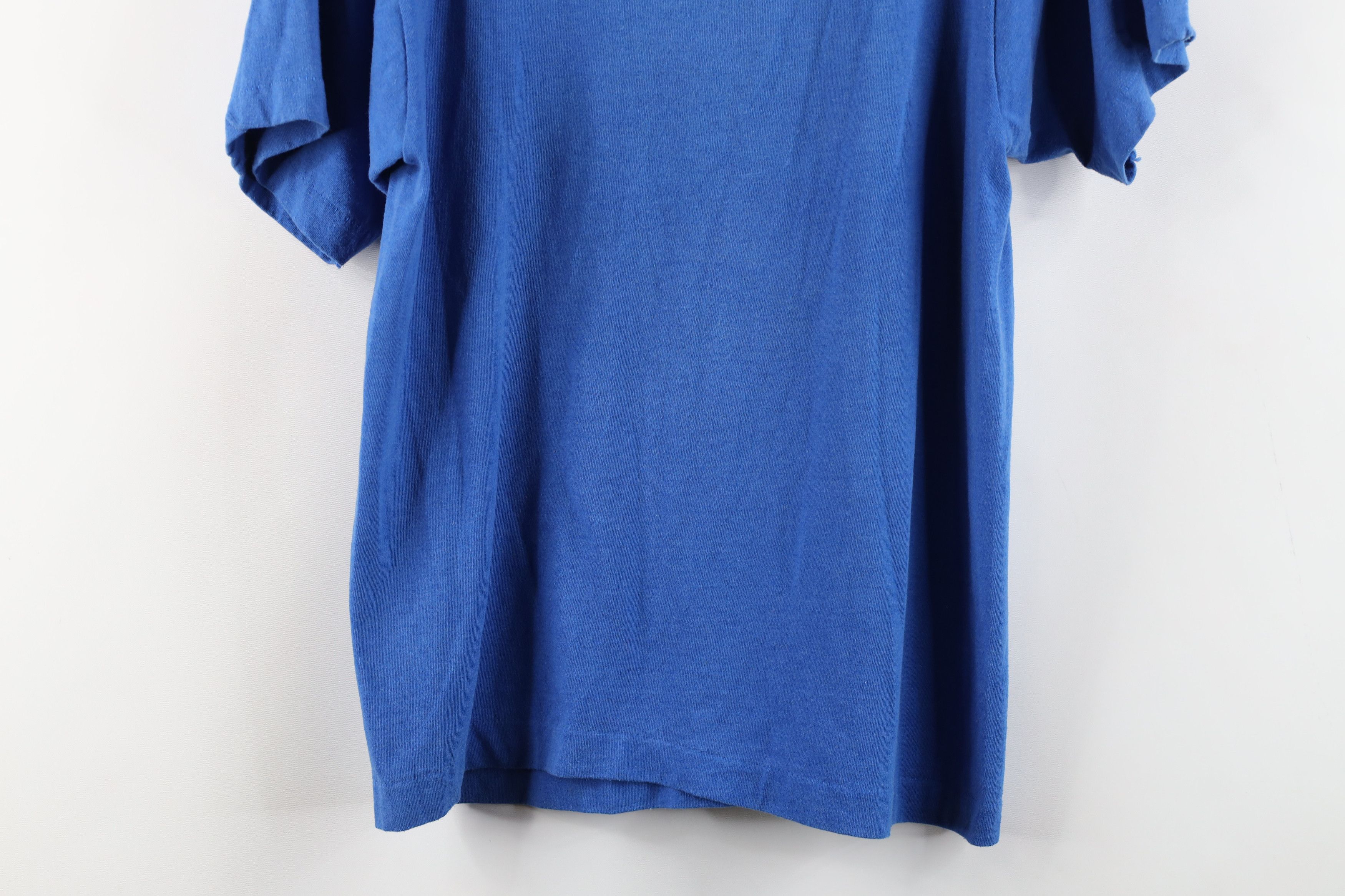 Vintage Vintage 90s Bill Rice Ranch Ministry T-Shirt Blue USA Size M / US 6-8 / IT 42-44 - 10 Thumbnail