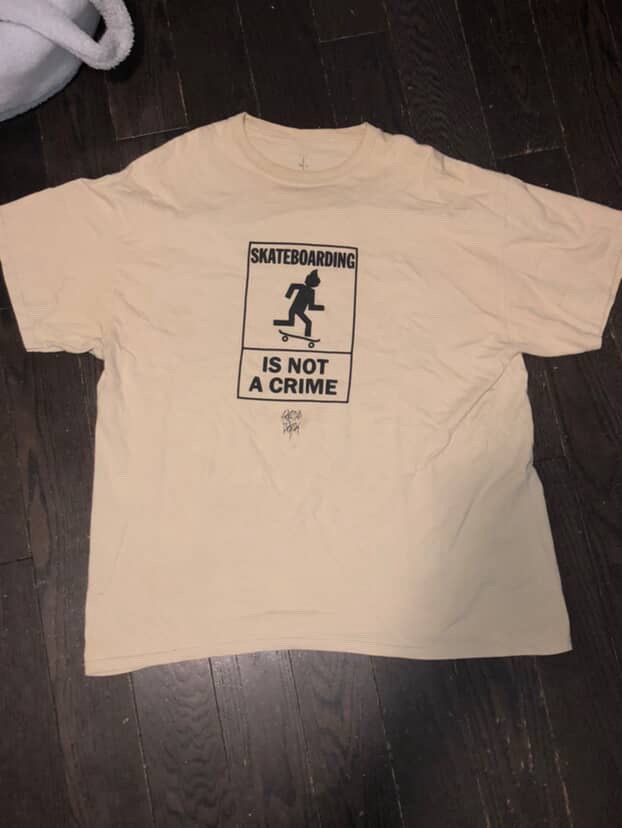 Travis Scott No Loitering Tee | Grailed
