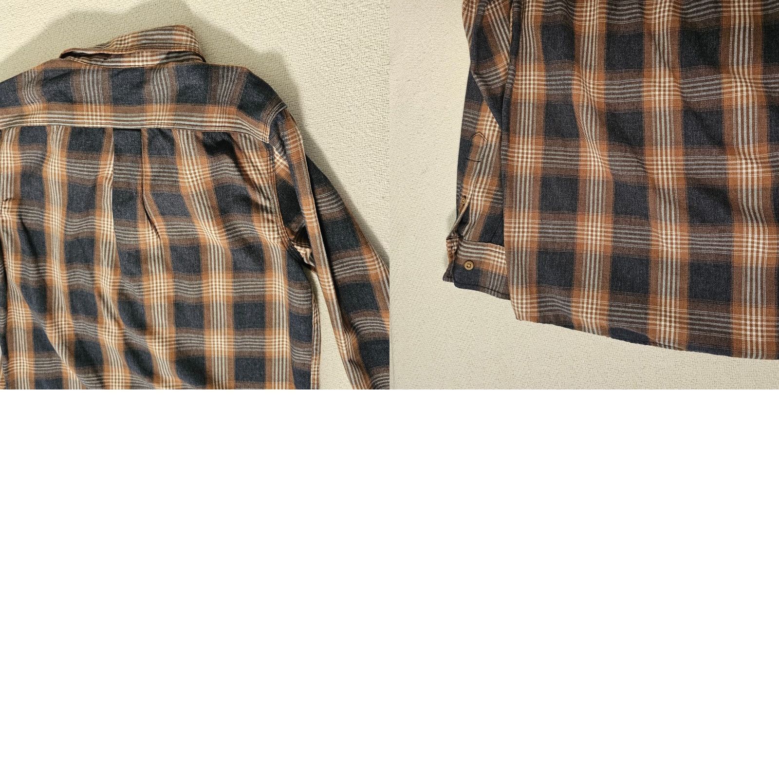 Vintage Solaris Mens M Flannel Shirt Button Down Brown Plaid Long Sleeve Cotton Size US M / EU 48-50 / 2 - 8 Thumbnail