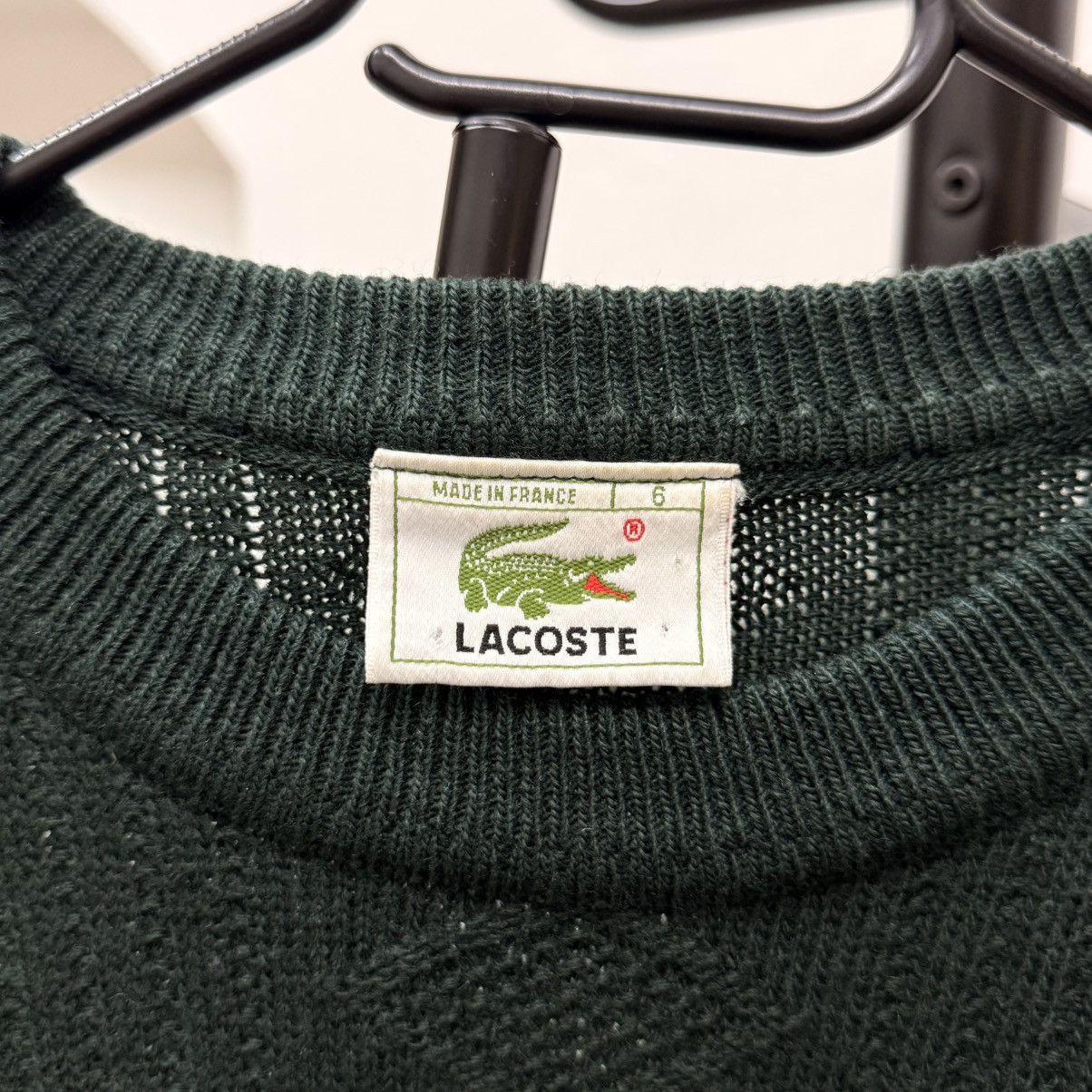 Lacoste Vintage 80’s Lacoste Sweater Coogi Style Wool Lacoste Size US XL / EU 56 / 4 - 4 Thumbnail