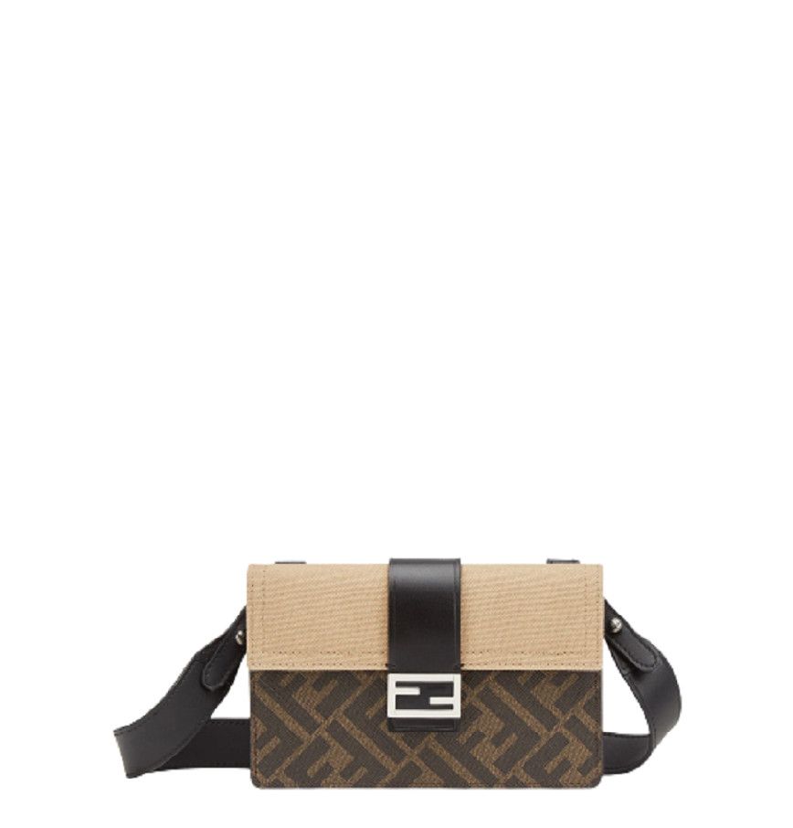 Fendi o1s1wg110426 Size:OS/Baguette Pouch in Brown Size ONE SIZE - 1 Thumbnail