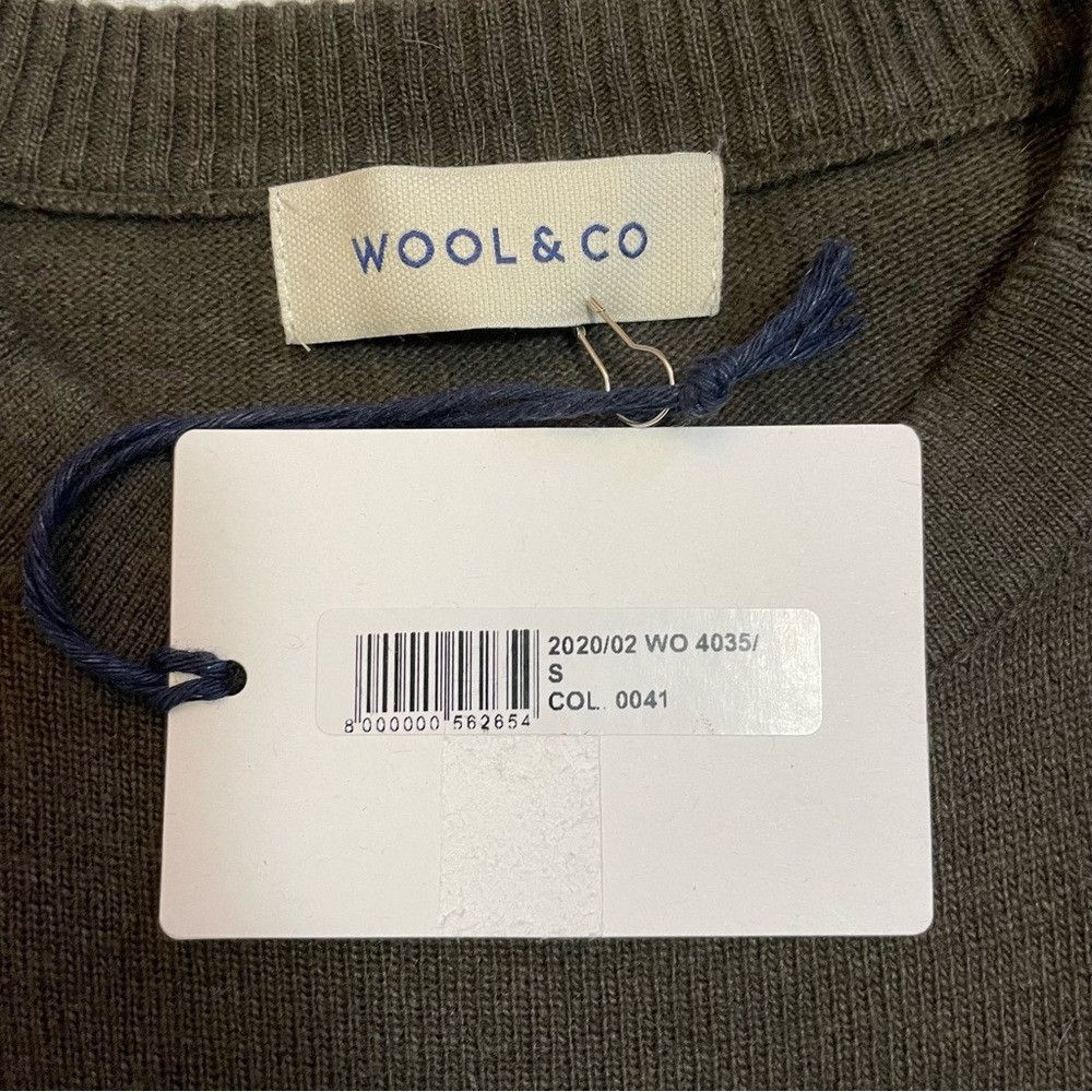 Other NWT New $165 Wool & Co Wool Blend Military Green Sweater Si Size US S / EU 44-46 / 1 - 7 Thumbnail