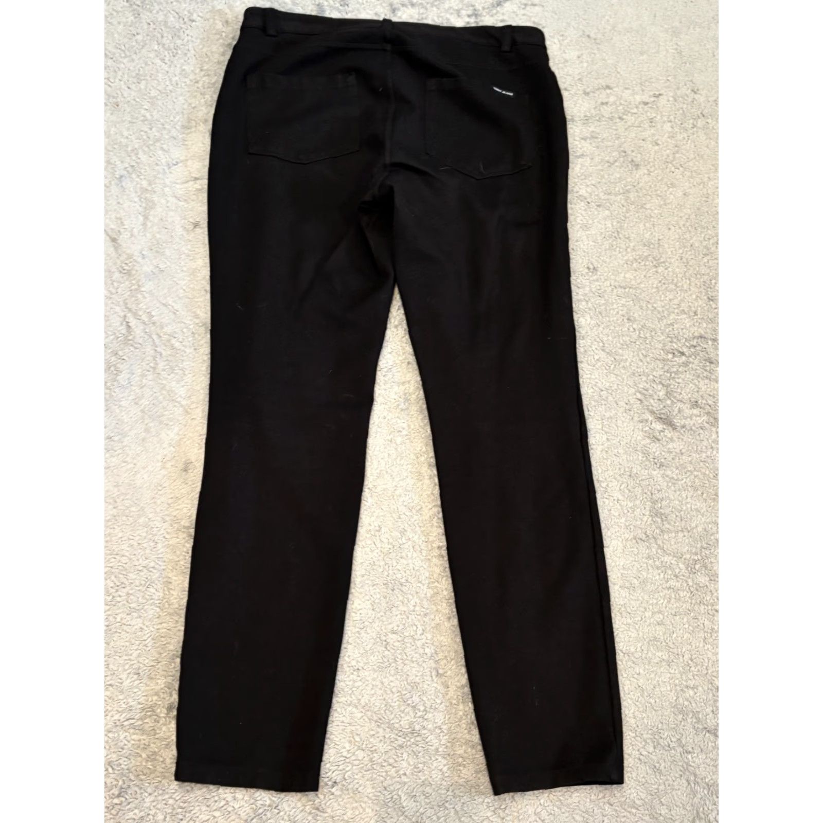 DKNY DKNY Jeans Ponte Pants Womens Small Black Stretch Knit Casual Career Office Pants Size 28" / US 6 / IT 42 - 6 Thumbnail