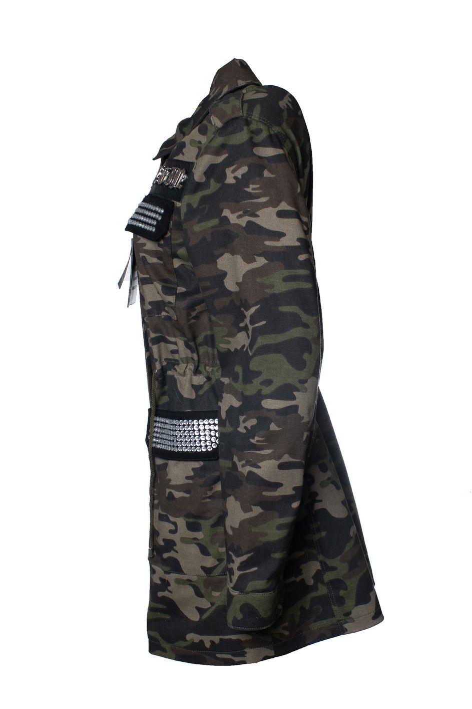 Philipp Plein Philipp Plein, camo printed parka with crystals Size S / US 4 / IT 40 - 5 Thumbnail