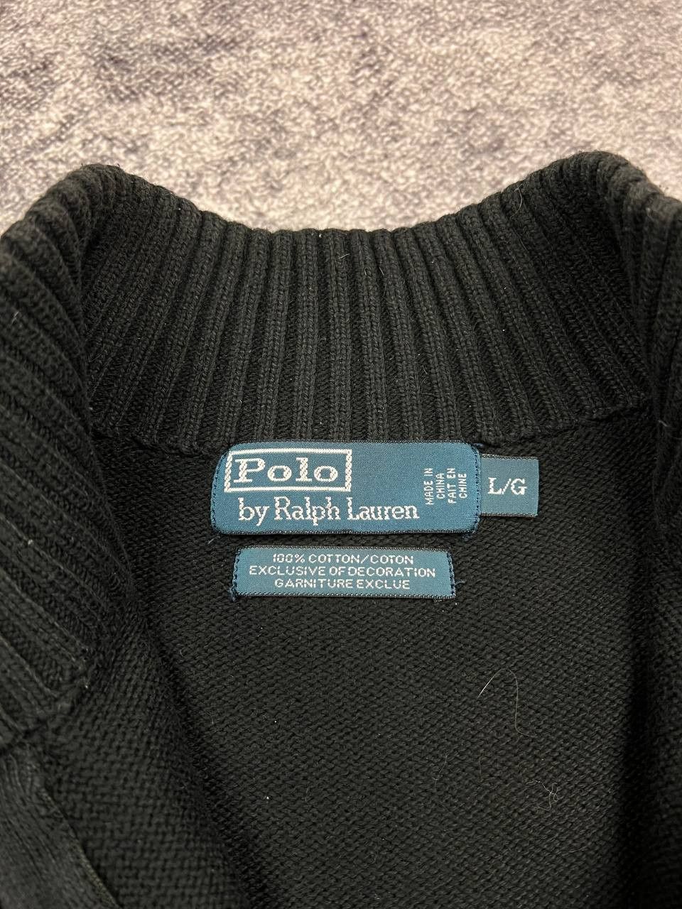 Polo Ralph Lauren Vintage Polo Ralph Lauren 1/3 Zip Sweater Knitwear Size US M / EU 48-50 / 2 - 6 Thumbnail