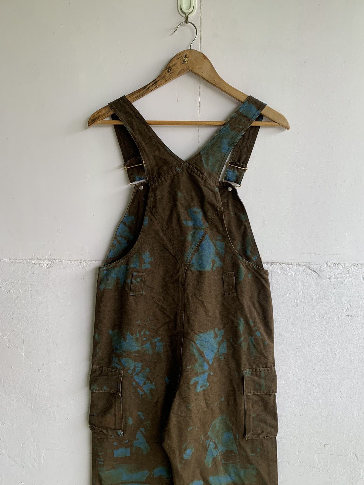 Japanese Brand 💥Vintage Japanese Ingeborg Tie-dye Jumpsiut Cargo Pant Size US 32 / EU 48 - 4 Thumbnail