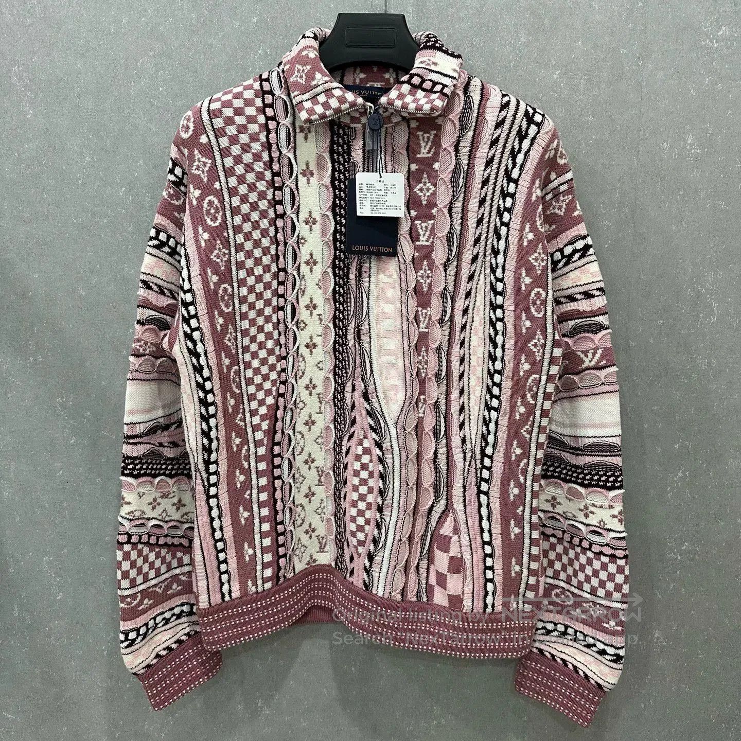Louis Vuitton Louis Vuitton Nigo Collab Half-Zip Sweatshirt. Size US S / EU 44-46 / 1 - 6 Thumbnail