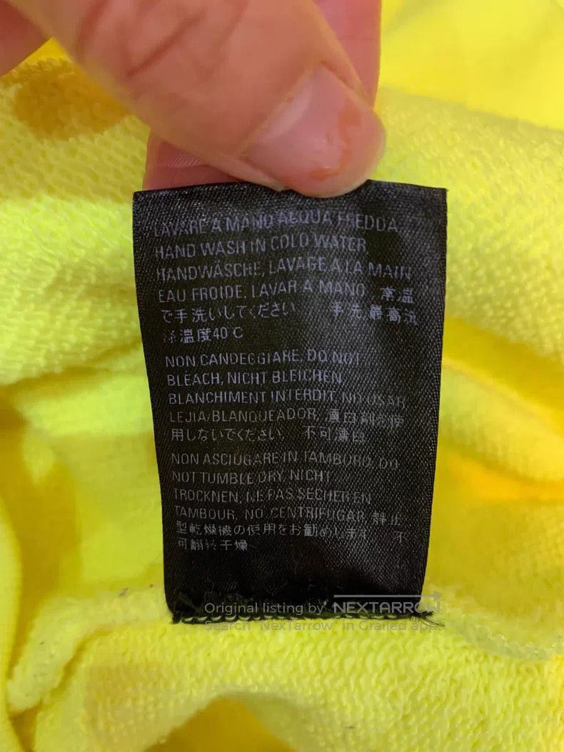 Balenciaga Balenciaga Neon Yellow Green Buckle Hooded Sweatshirt Size US S / EU 44-46 / 1 - 8 Thumbnail