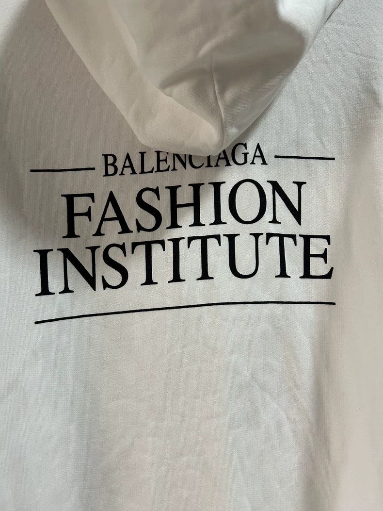 Balenciaga Balenciaga Solid color long sleeve logo printed sweater Size US XXS / EU 40 - 5 Thumbnail
