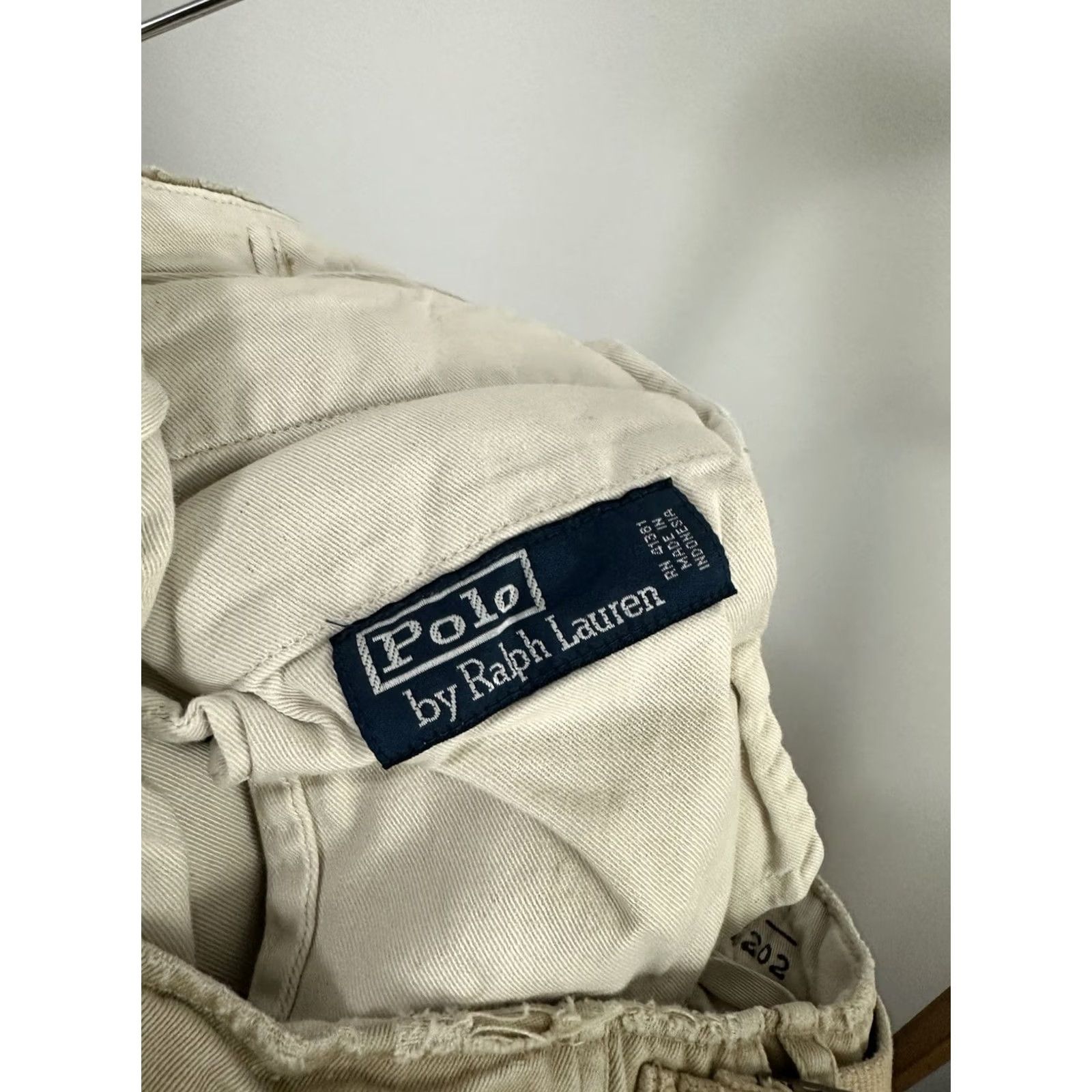 Polo Ralph Lauren Polo Ralph Lauren RL67 Polo Ralph Lauren Military Trousers Beige Wide-Leg Baggy 36x32 90s VTG Mens Pants Chino Size US M / EU 48-50 / 2 - 3 Thumbnail