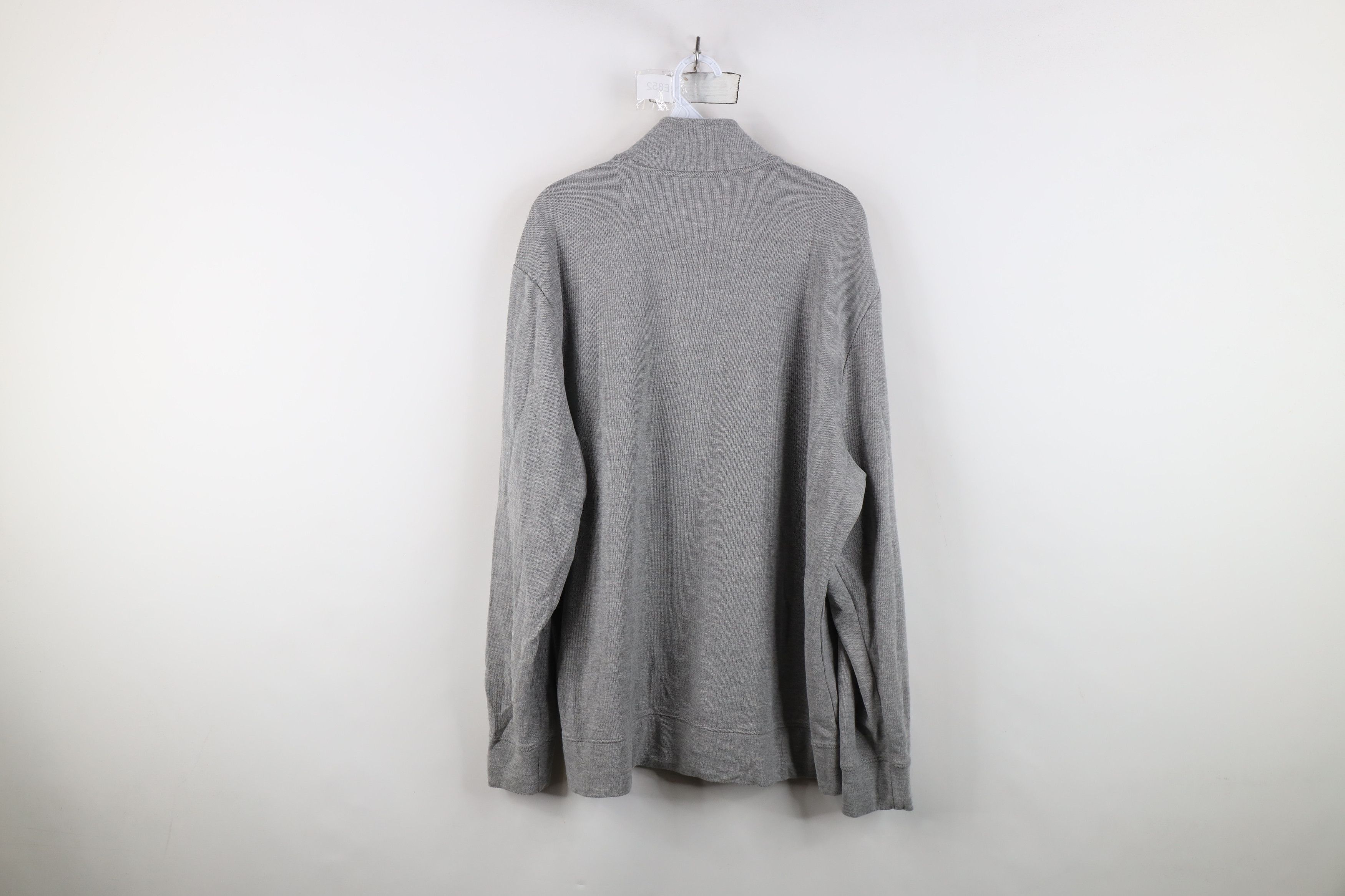 Vineyard Vines Vineyard Vines Cotton Knit Half Zip Pullover Sweater Gray Size US XL / EU 56 / 4 - 10 Thumbnail