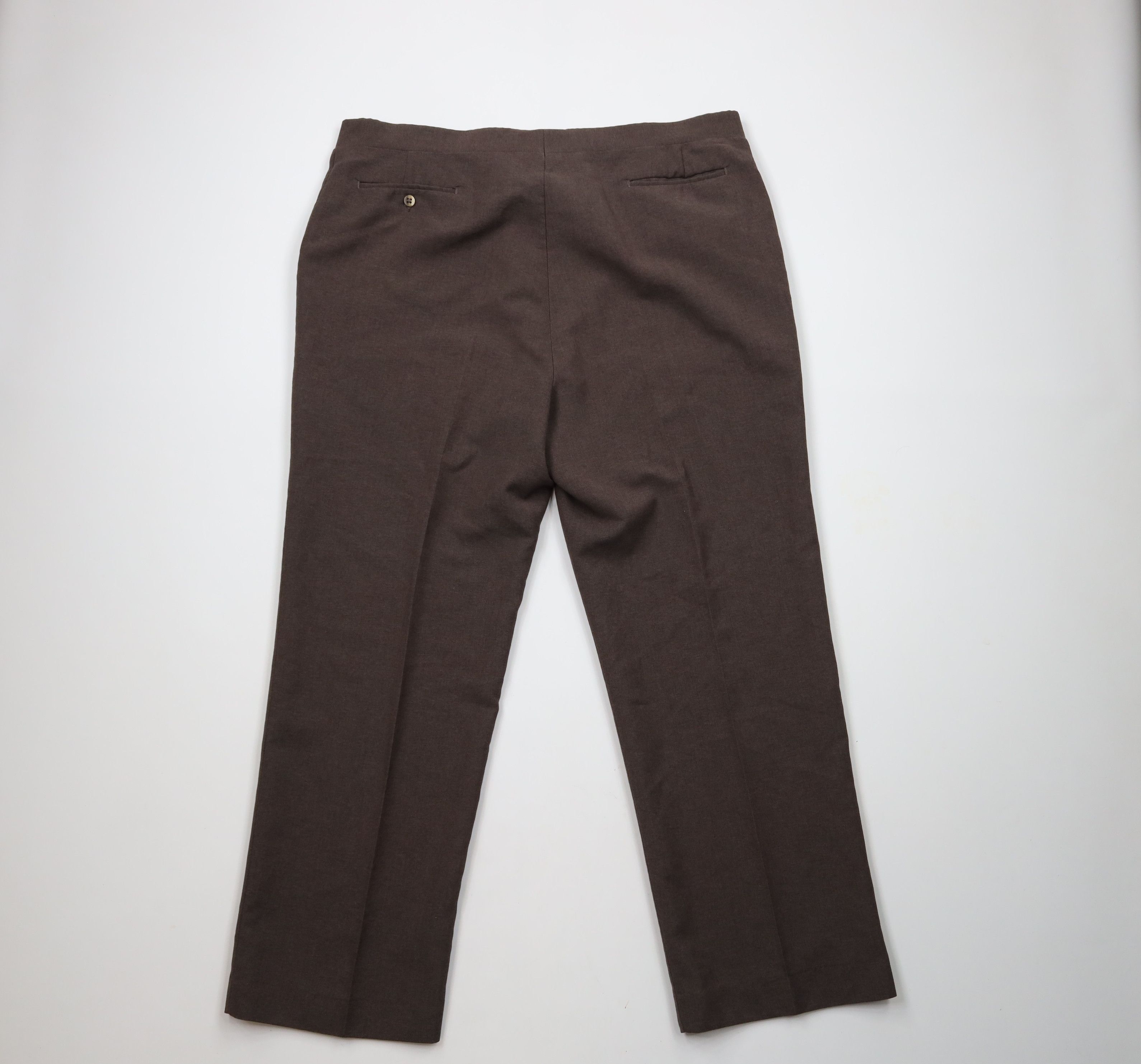 Vintage Vintage 70s Streetwear Wide Leg Chino Pants Trousers USA Size US 42 / EU 58 - 8 Thumbnail
